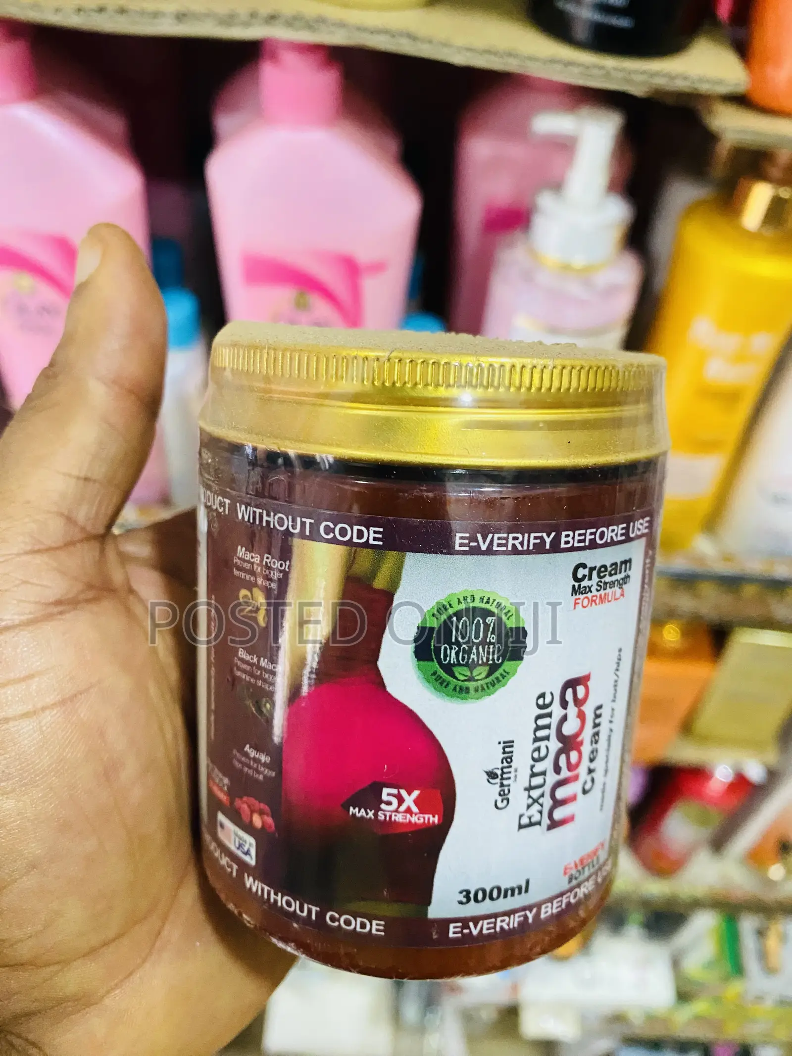 Extreme Maca Cream for Butts and Hips Enlargement