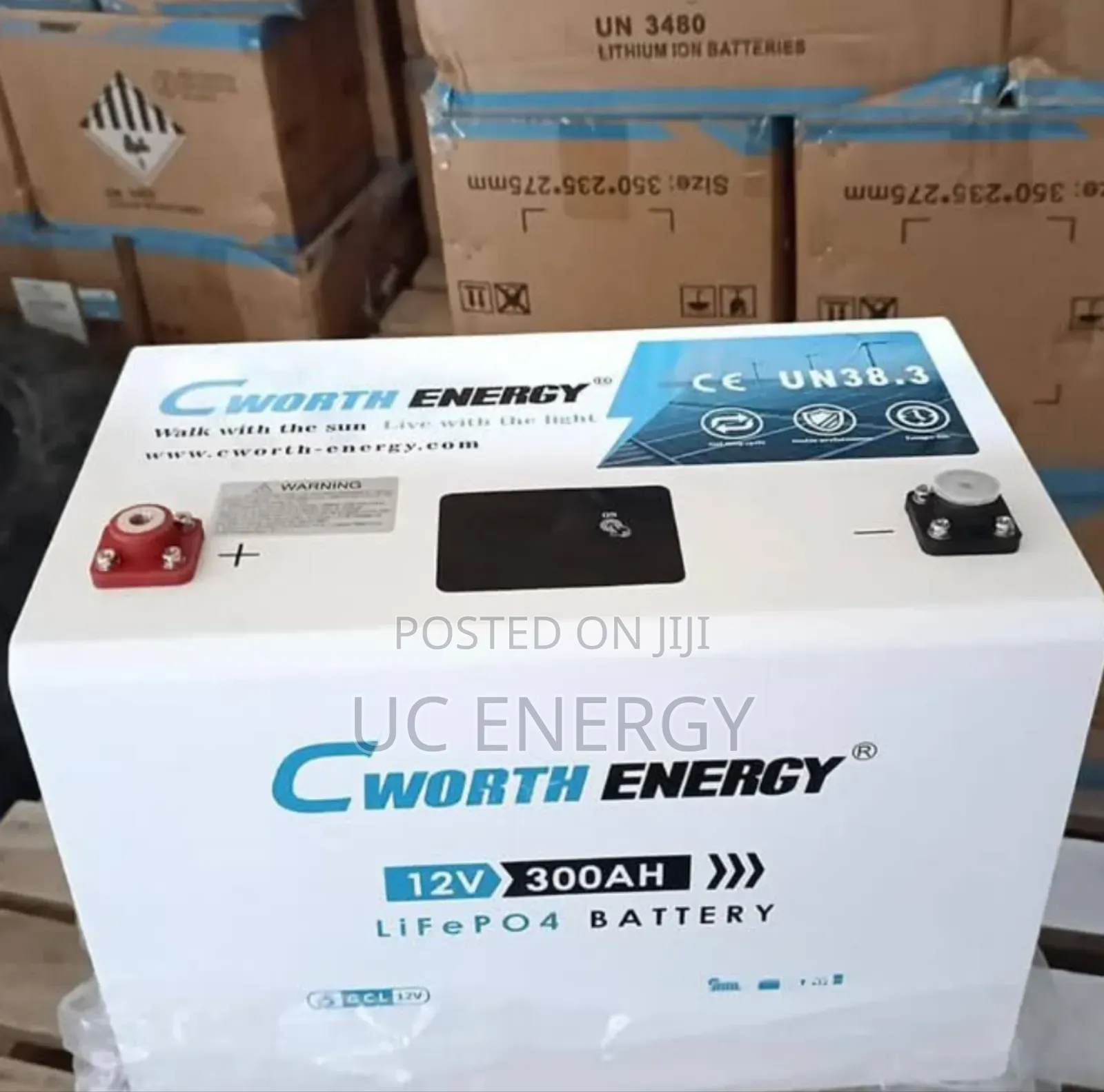300ah C Worth Energy 12v