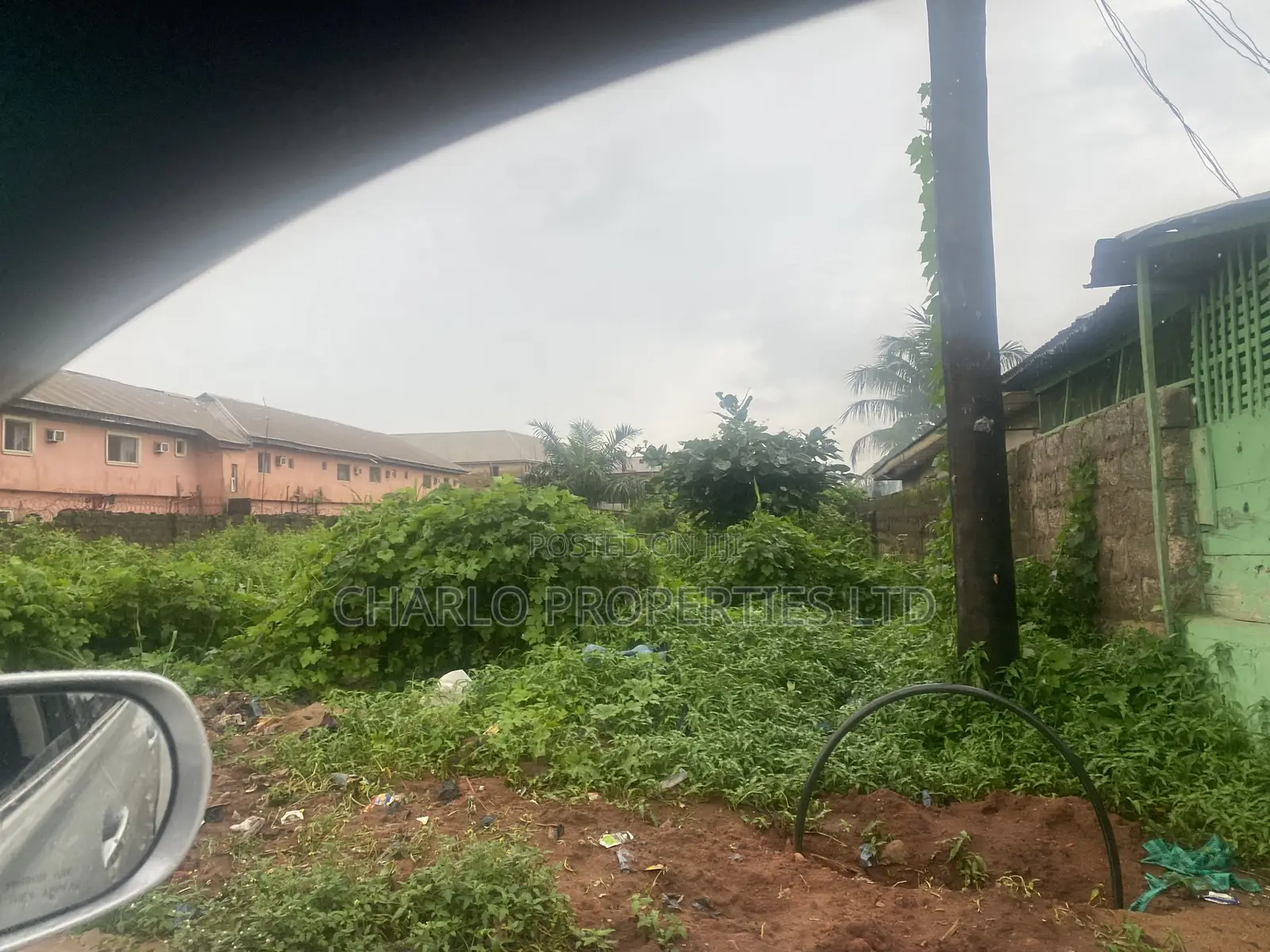 Fenced 80ft by 120ft Along 2nd East Circular for Sale