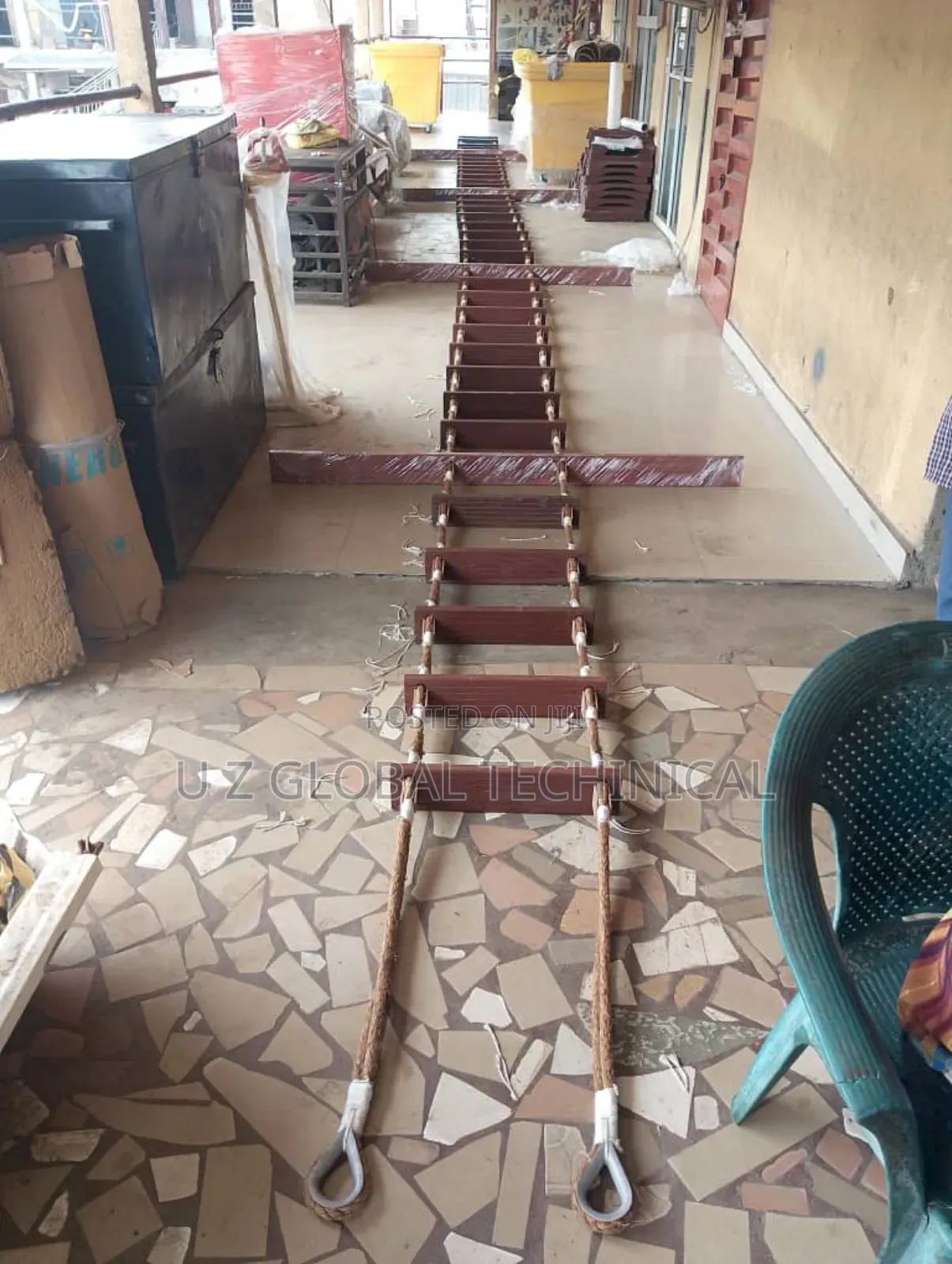 Ladder Pilot A-type Solas Approved Hardwood 15 Mtr

Standard