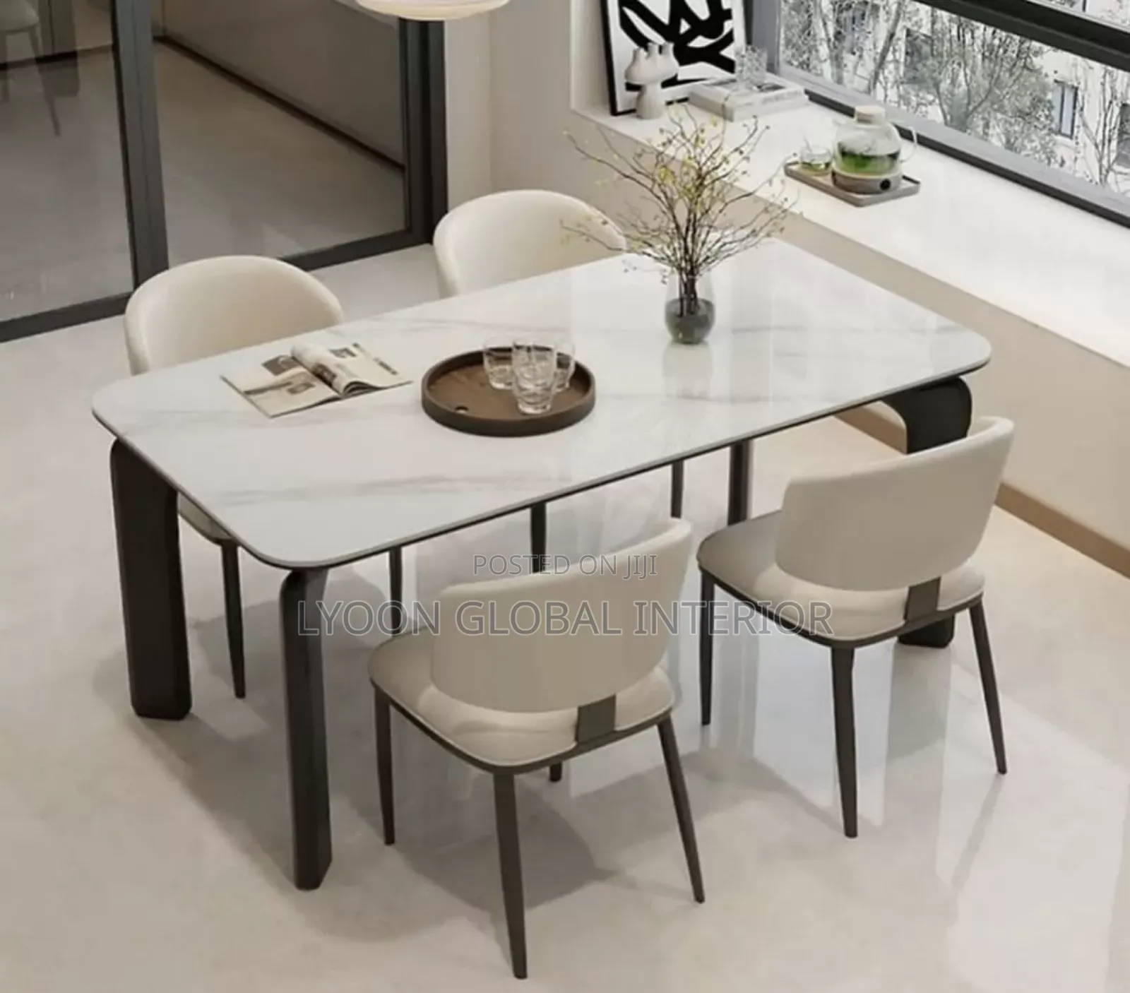 Classic Quality Modern Dining Table by 6seater