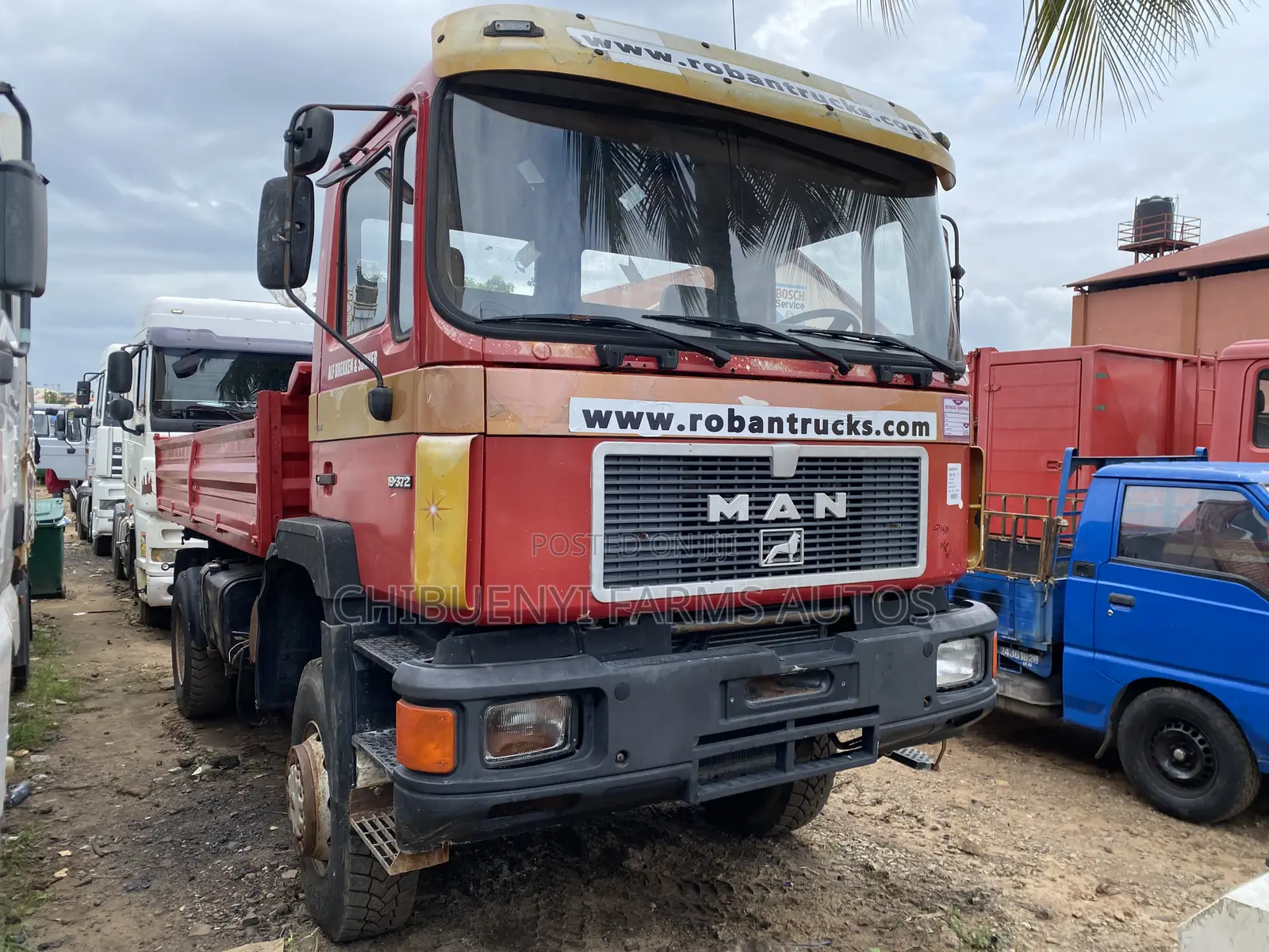 Man Diesel Tipper 6tyres