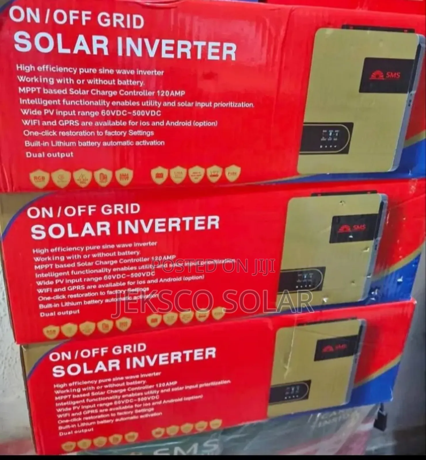4.2kva Sms Solar Hybrid Inverter, 24v