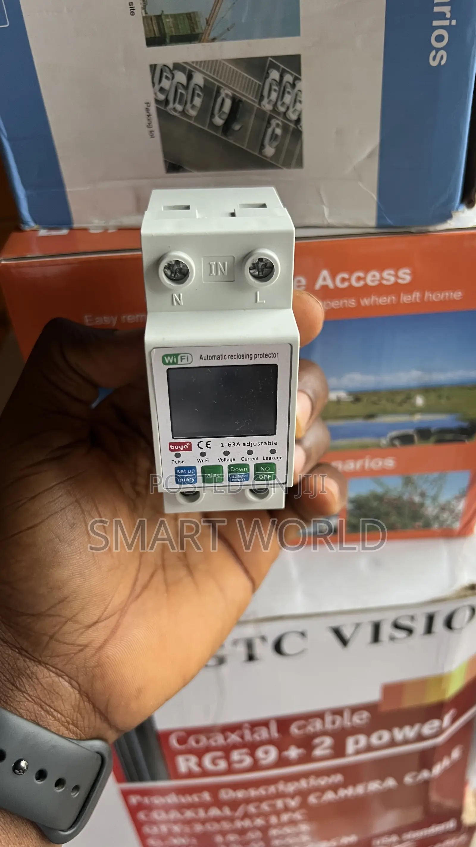 Wifi Smart Circuit Breaker Metering Device(63a)