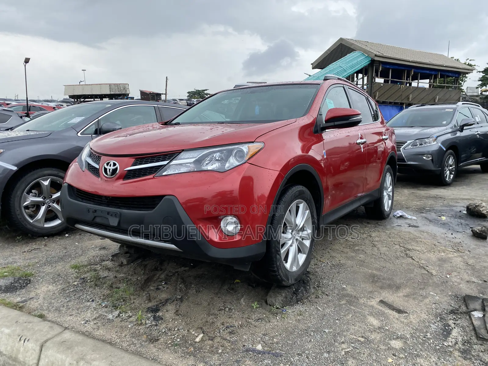 Toyota RAV4 Limited 4dr SUV (2.5L 4cyl 6A) 2015 Red