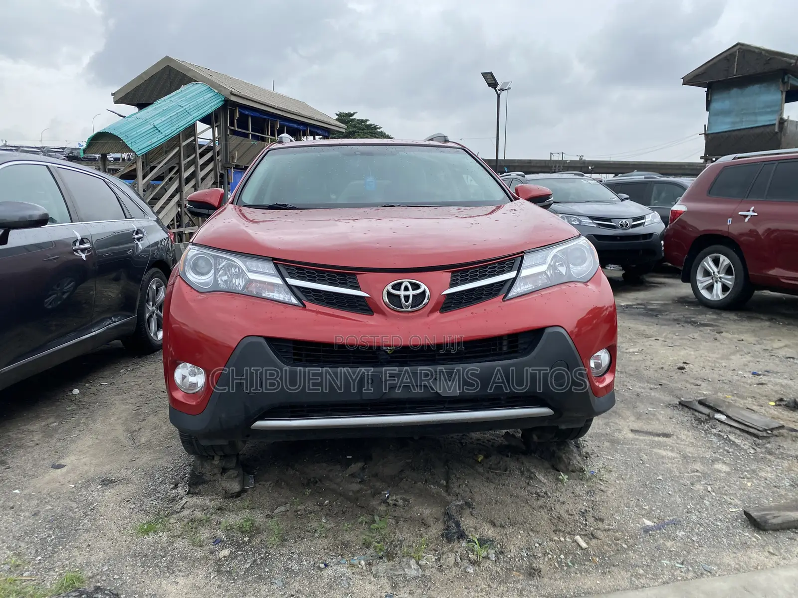 Toyota RAV4 Limited 4dr SUV (2.5L 4cyl 6A) 2015 Red