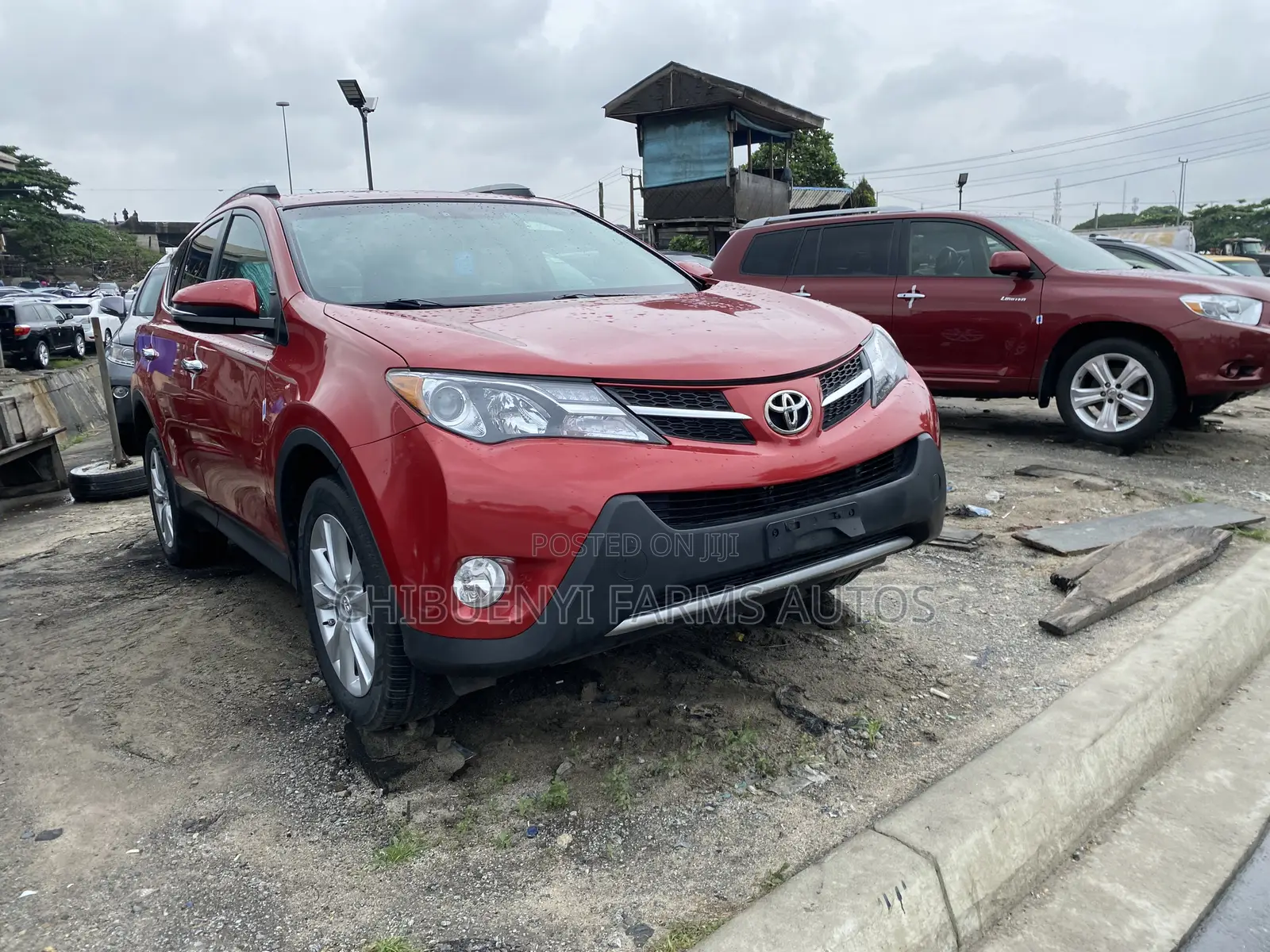 Toyota RAV4 Limited 4dr SUV (2.5L 4cyl 6A) 2015 Red