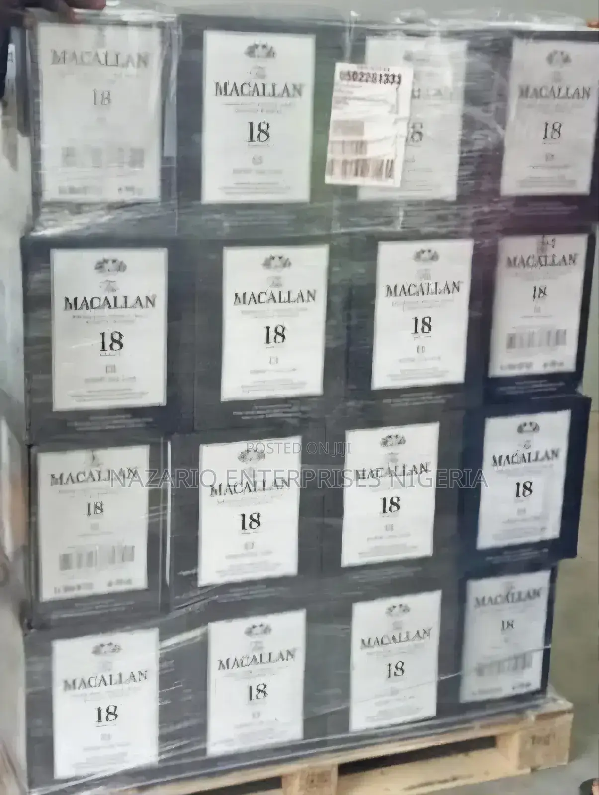 The Macallan 18yrs Single Malt Whisky – Carton of 12 Bottles