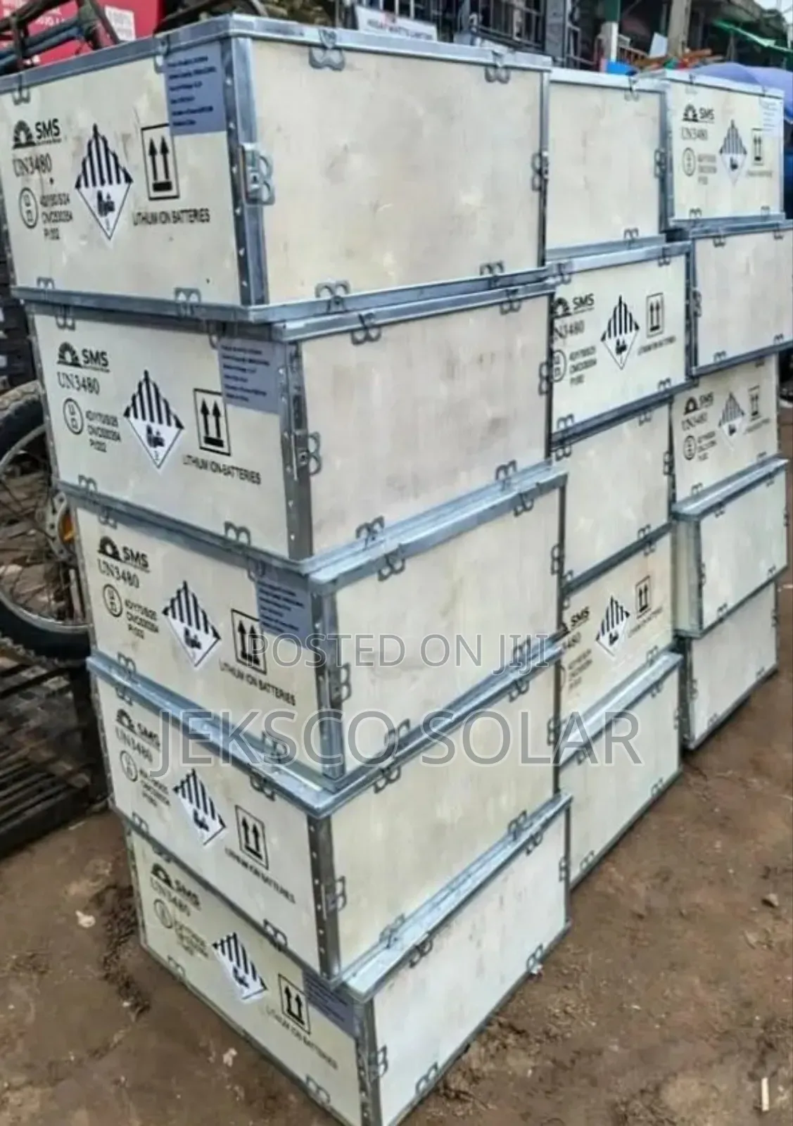 10kw Sms Lithium Solar Battery 51.8v