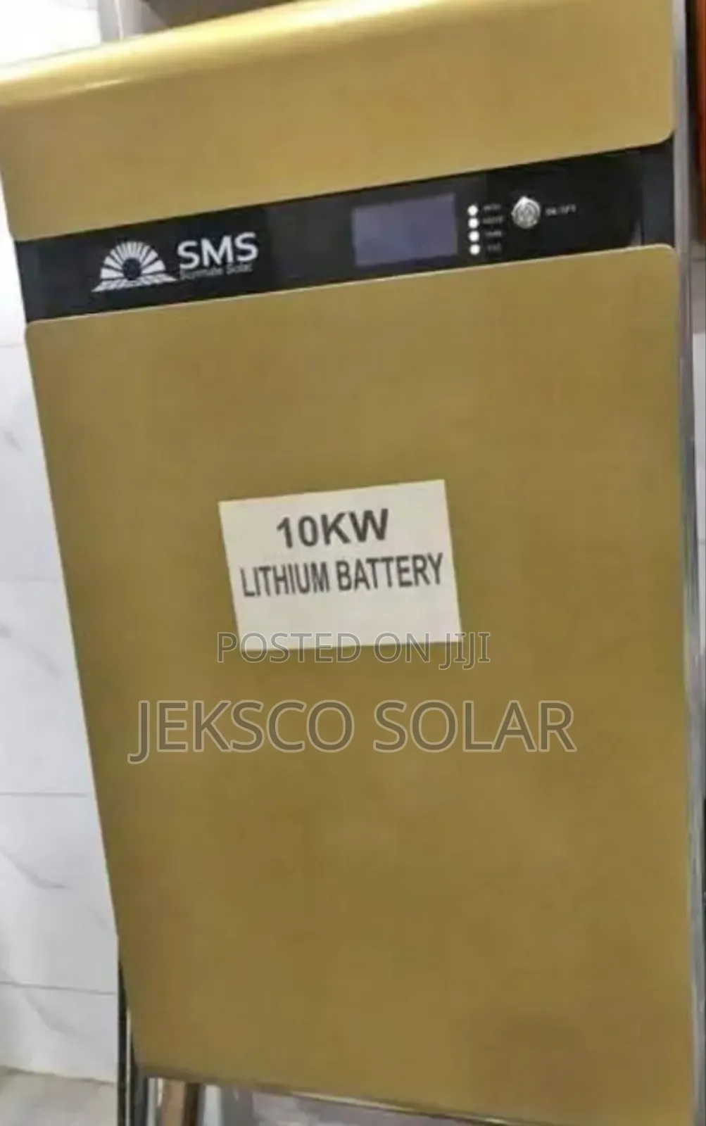 10kw Sms Lithium Solar Battery 51.8v