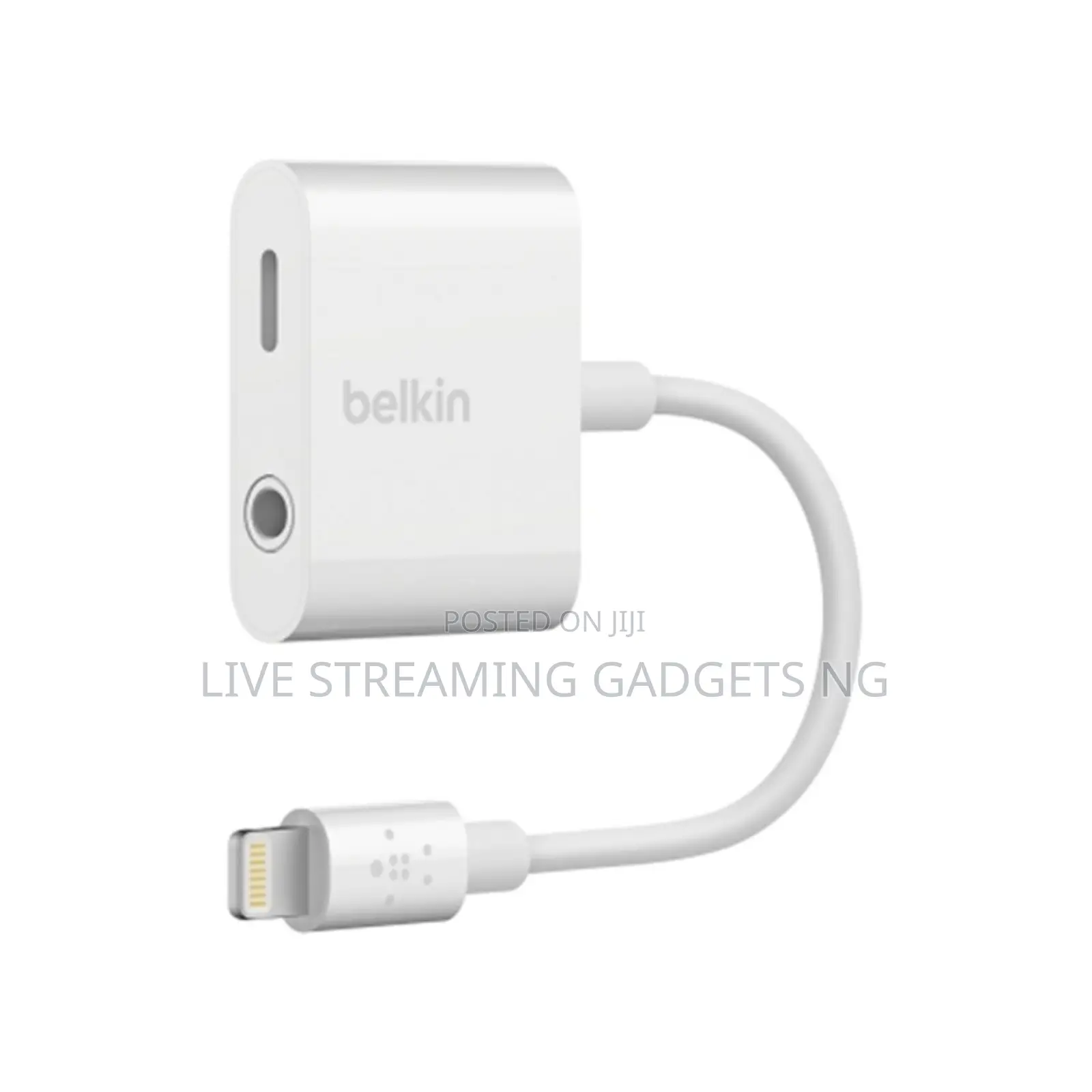 Belkin iPhone Adapter For Audio, Charge And Live Streaming