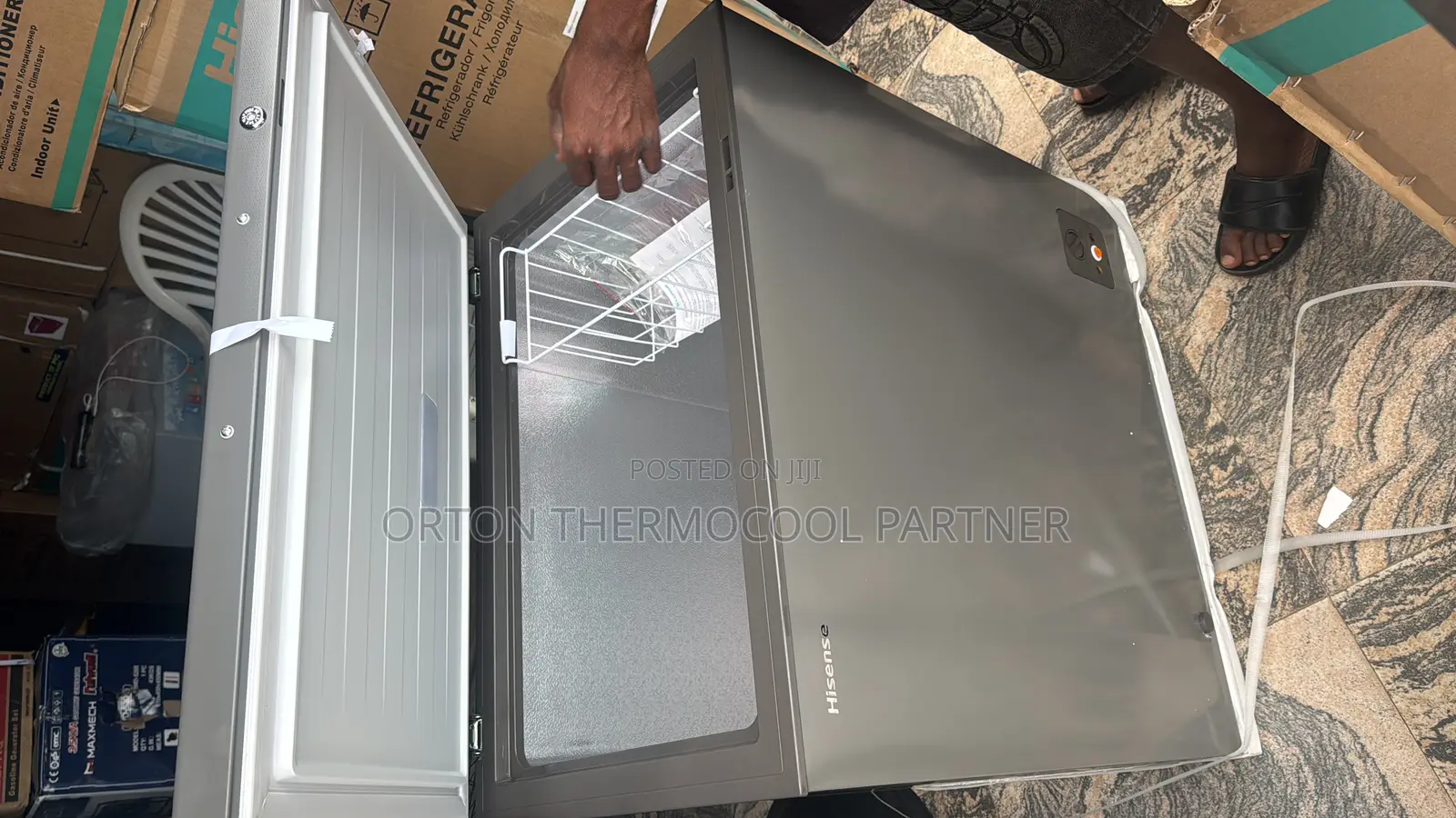 Hisense Freezer 198l