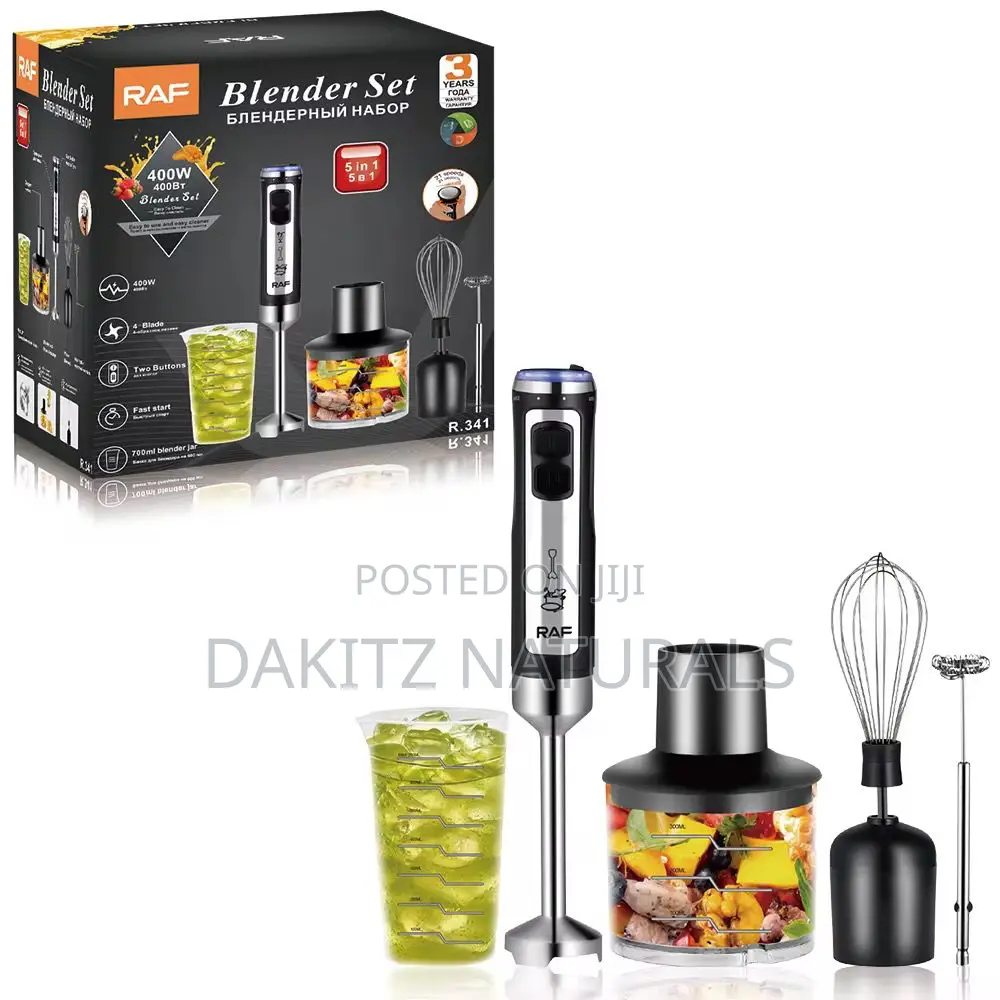 Raf Electric Hand Immersion Blender Set