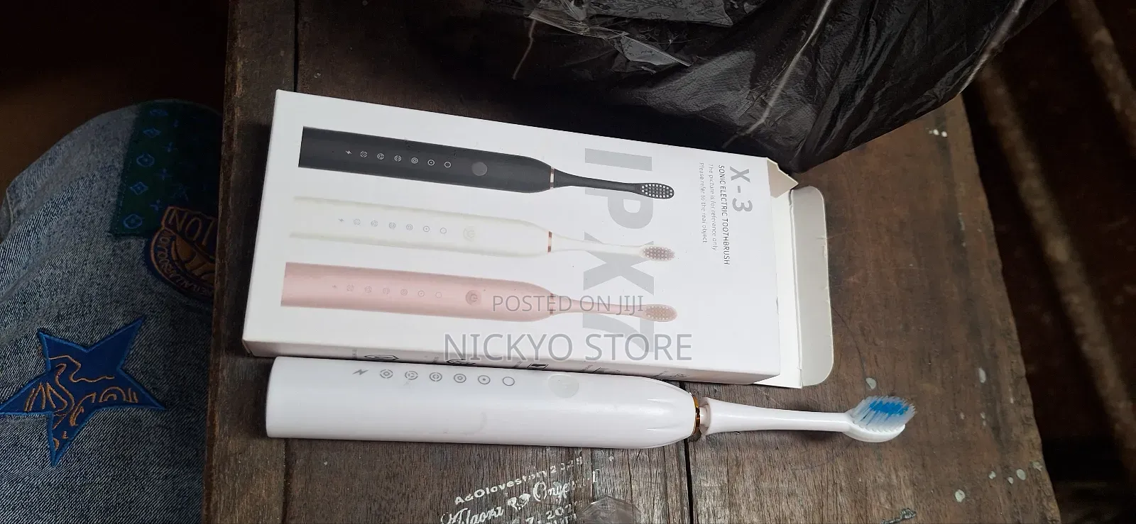 X-3 Sonic Electric Toothbrush (Ipx7 Waterproof)