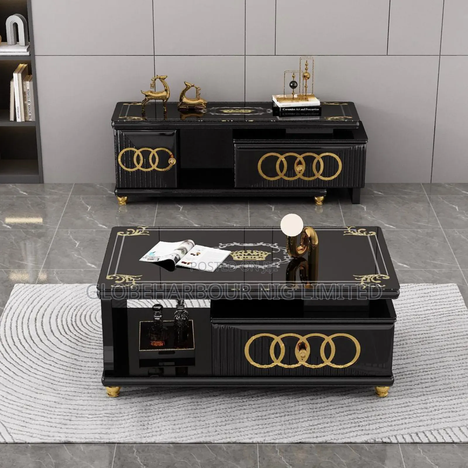 High-Quality Royal Tv Stand and Console Table