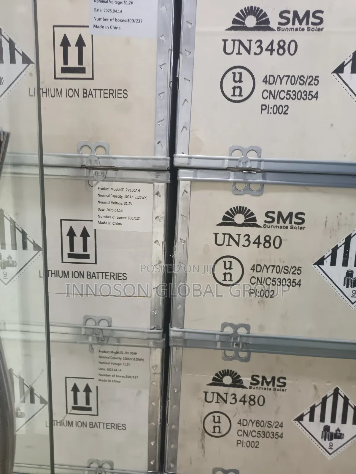 7.6kwh 24v Sms Lithium Ion Battery