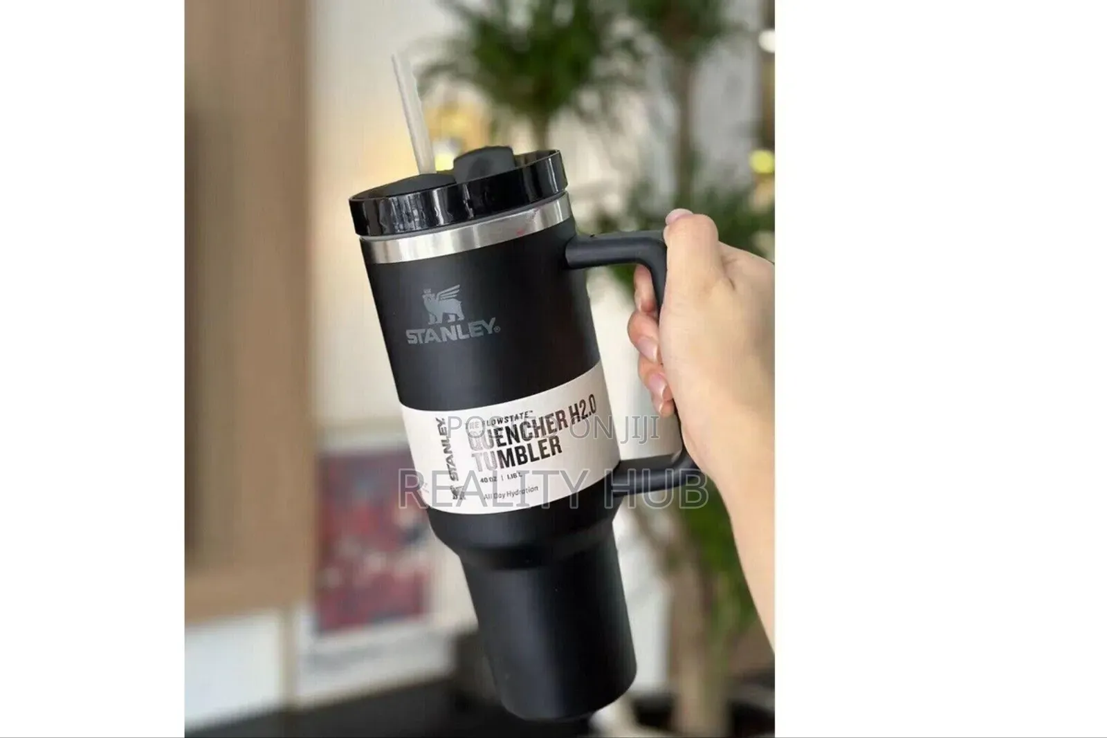 Stanley Quencher H2.0 Flow State Tumbler 40oz Cup - Black