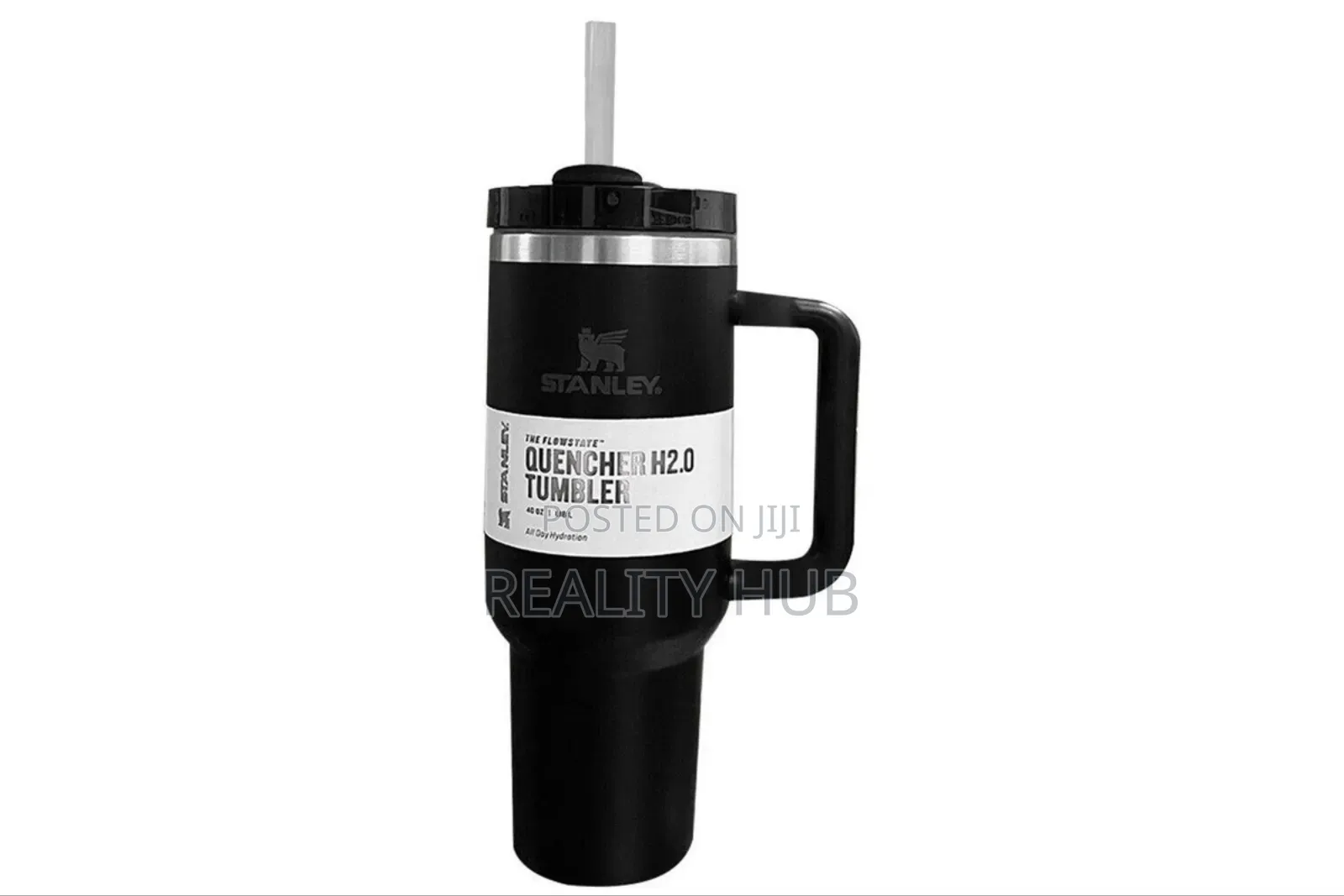 Stanley Quencher H2.0 Flow State Tumbler 40oz Cup - Black