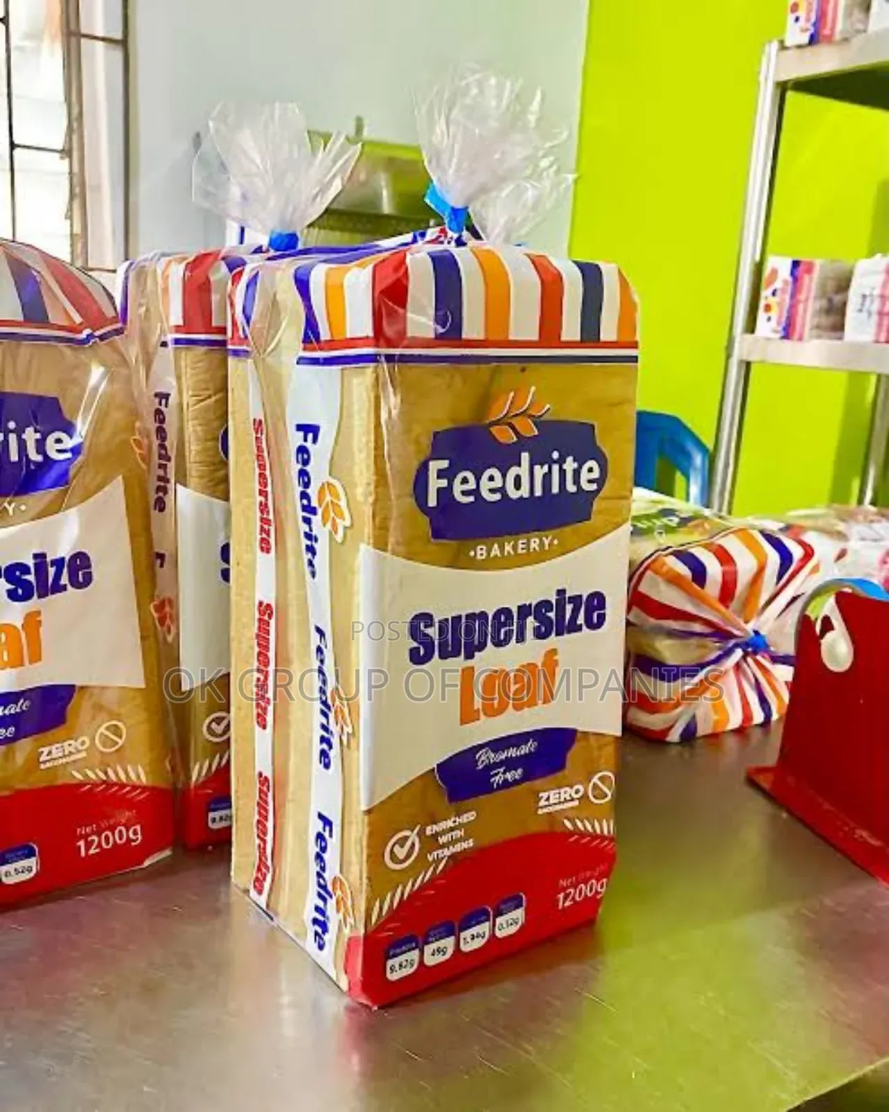 Bread Nylon Sleeves Wrappers Printing Companies in Lagos