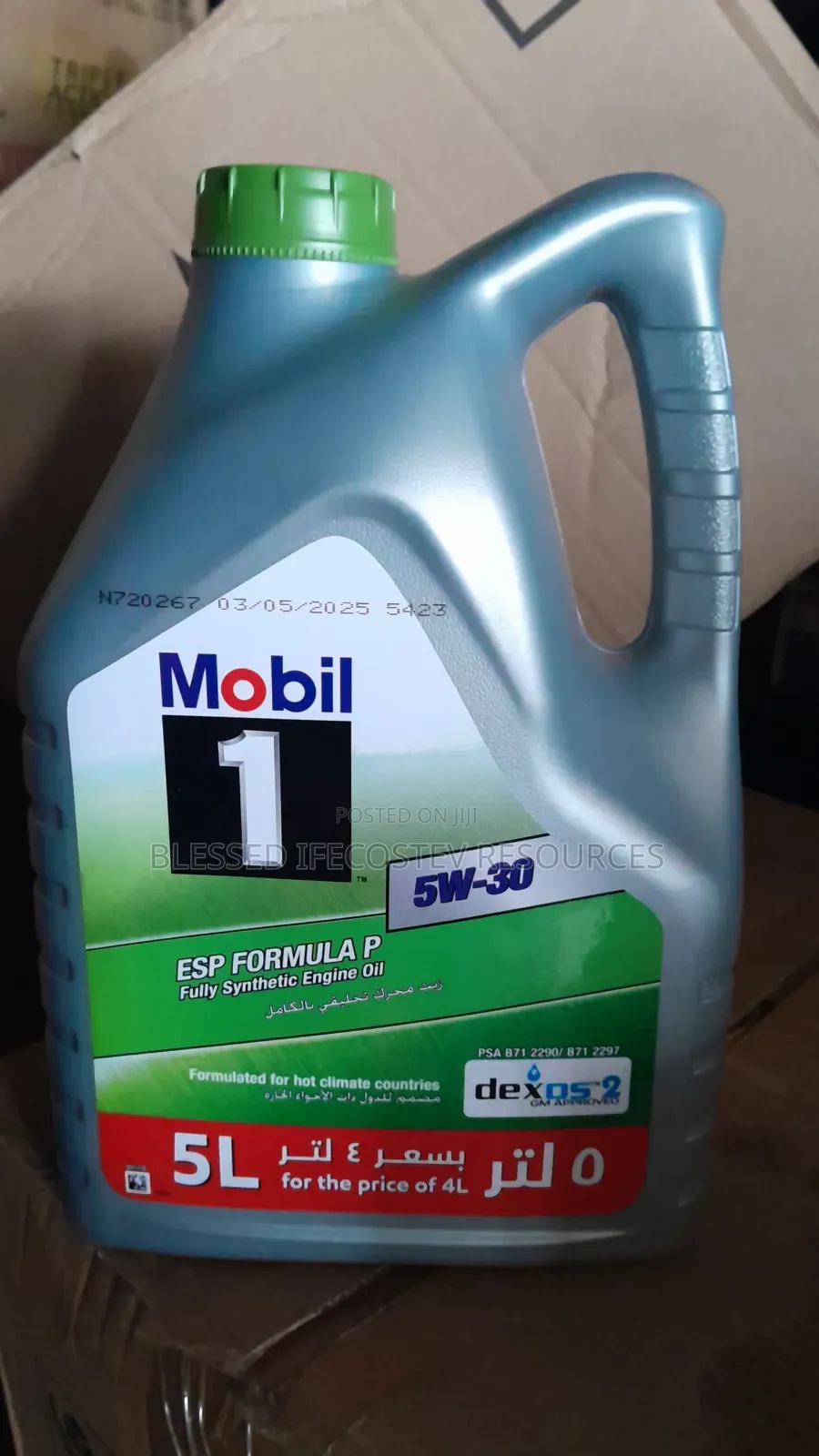 Mobil 1 5w30 Esp Formula 5litres