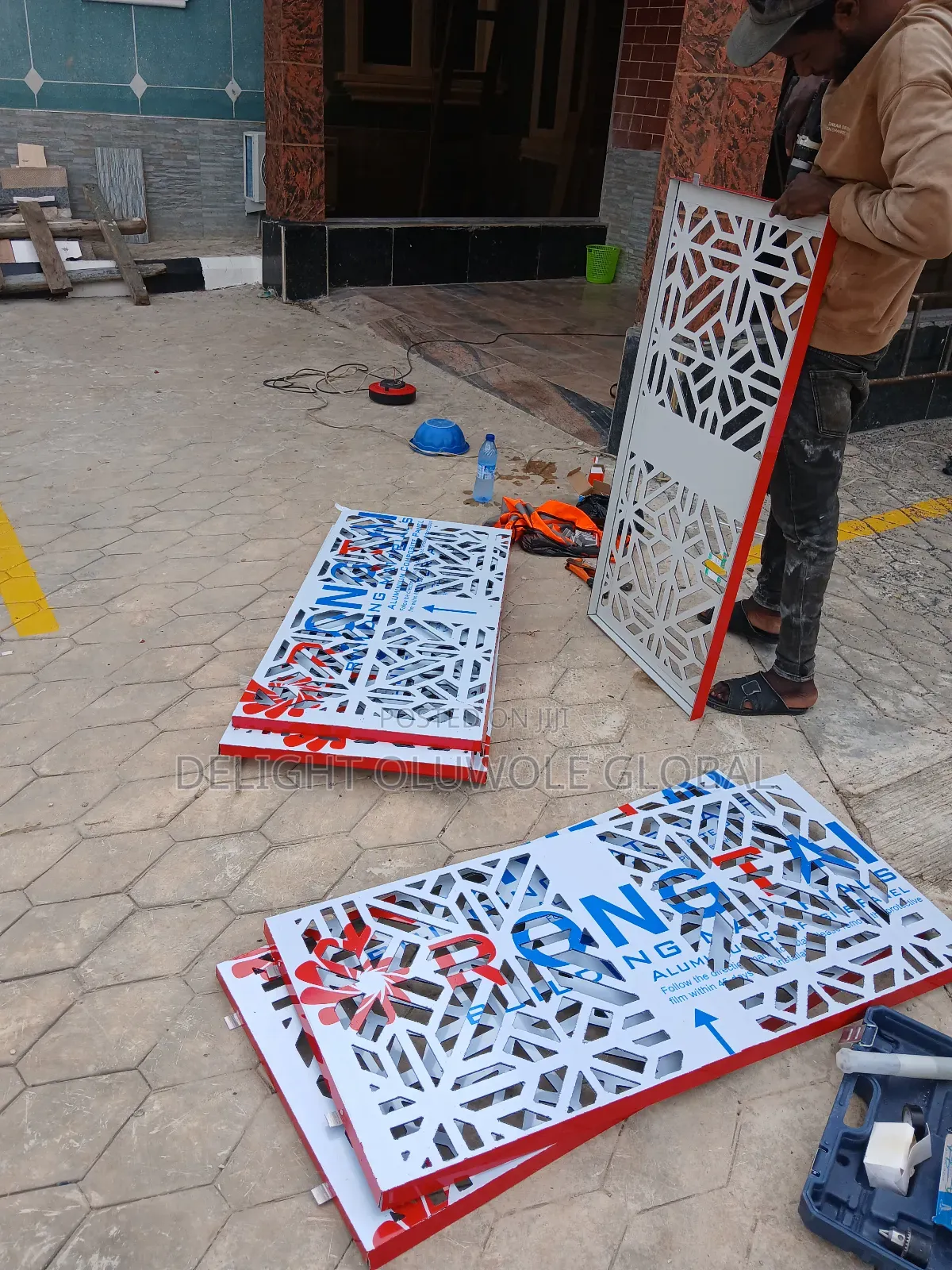 Lazer Curting Cladding