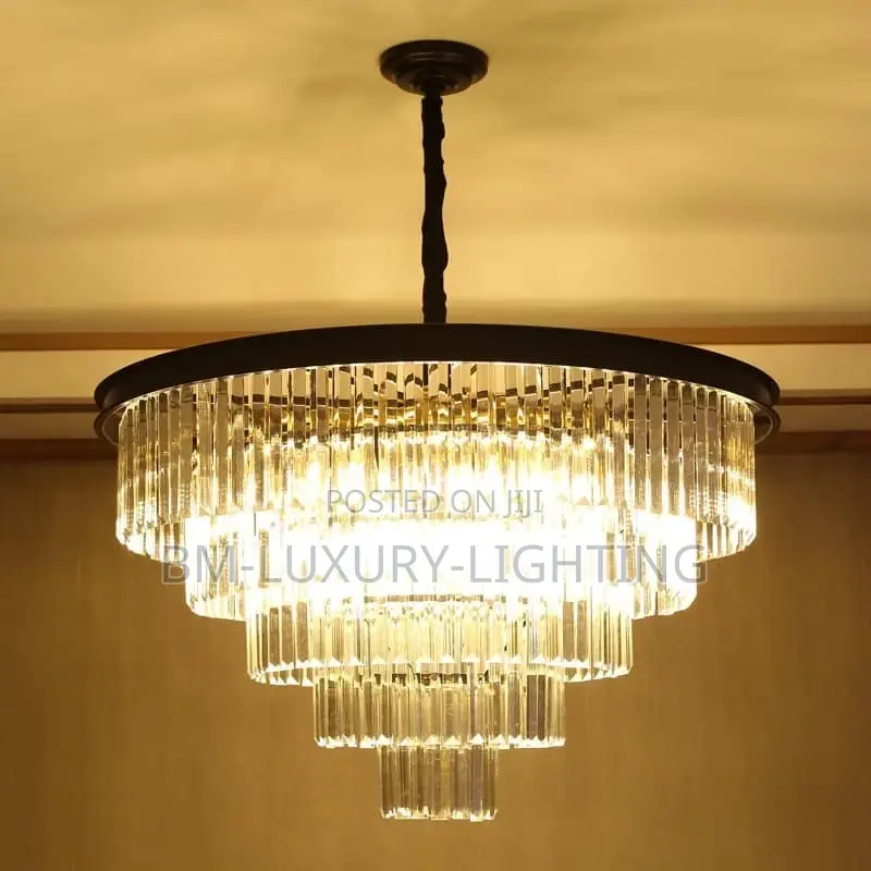 Modern Round Multi-Storey Crystal