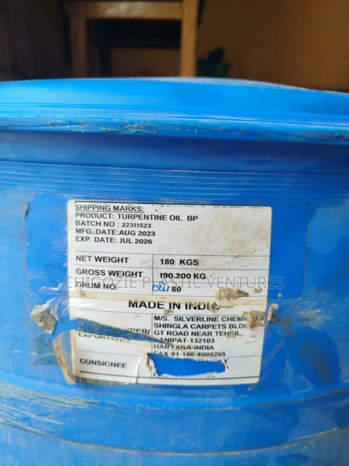 Turpentine Oil