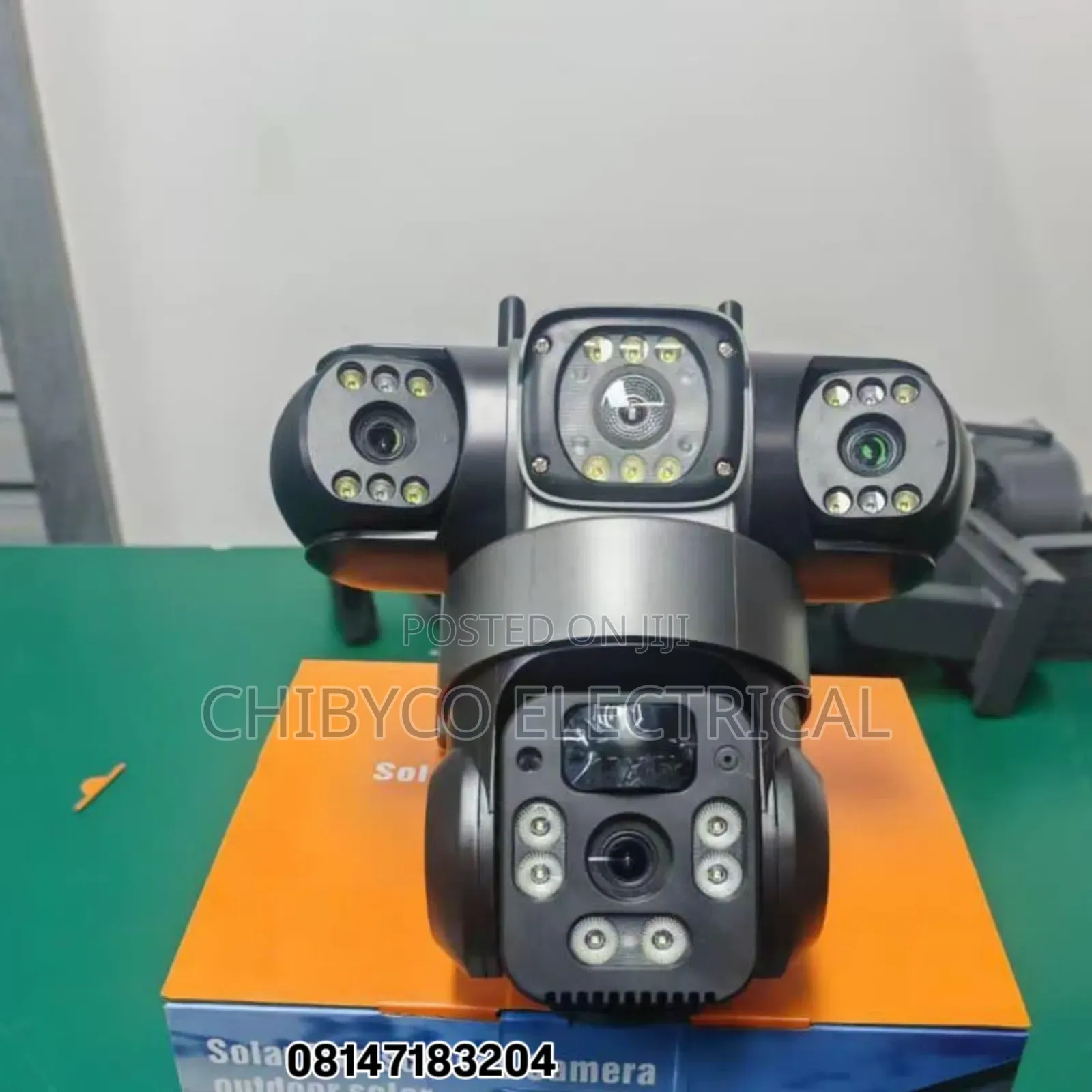 Real 3 Lens V380 Solar Camera