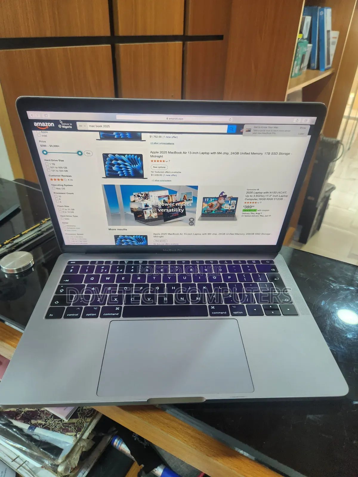 Laptop Apple MacBook Pro 2017 16GB Intel Core I5 SSD 256GB