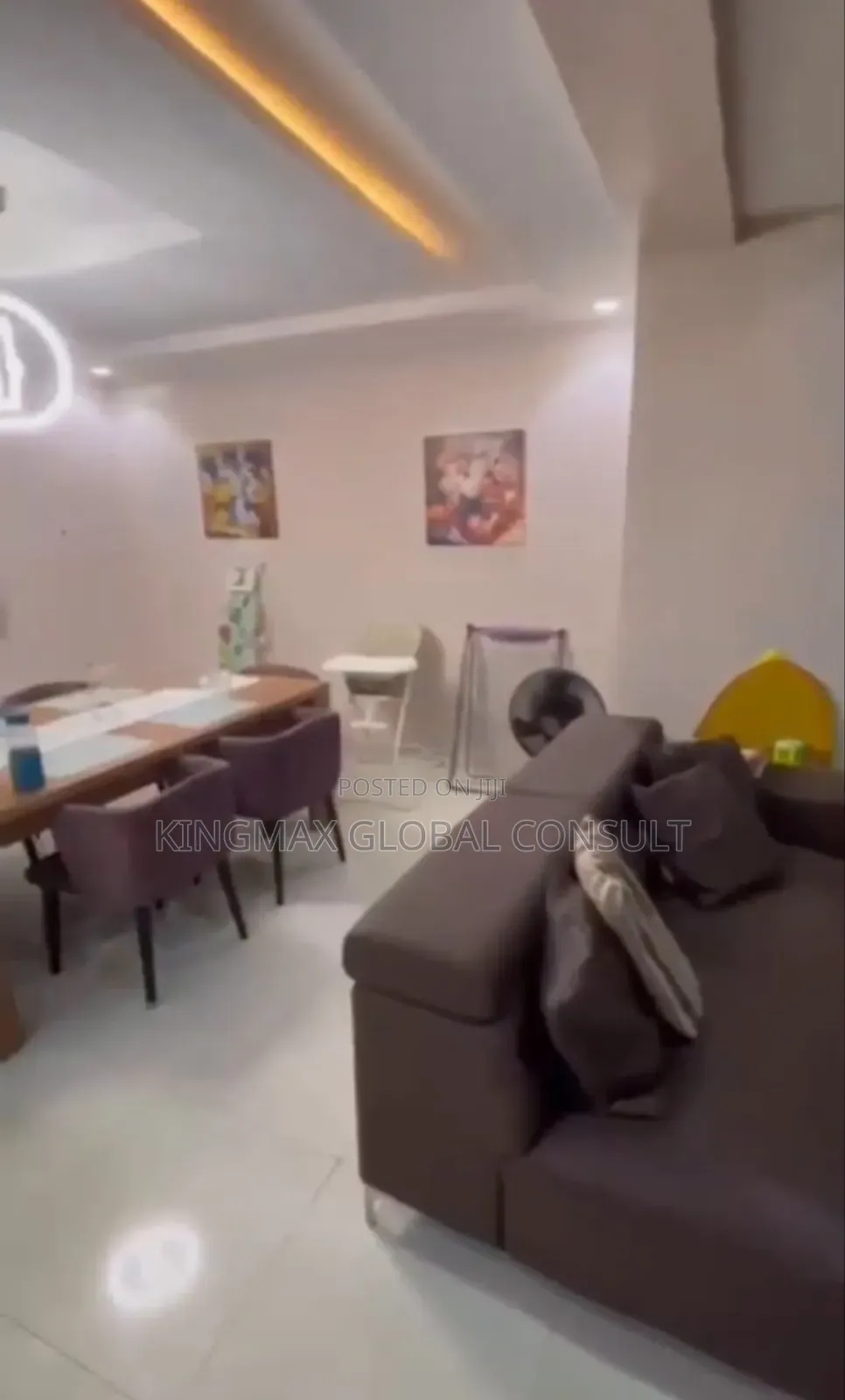 Furnished 3bdrm Duplex in Life Camp Abuja for sale