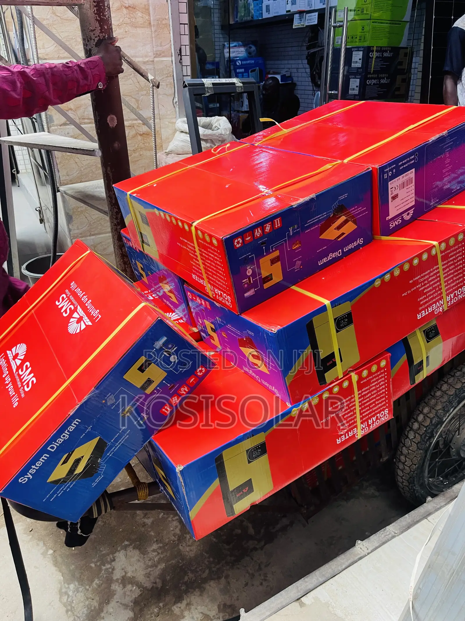 2kva 12v SMS Hybrid Inverter