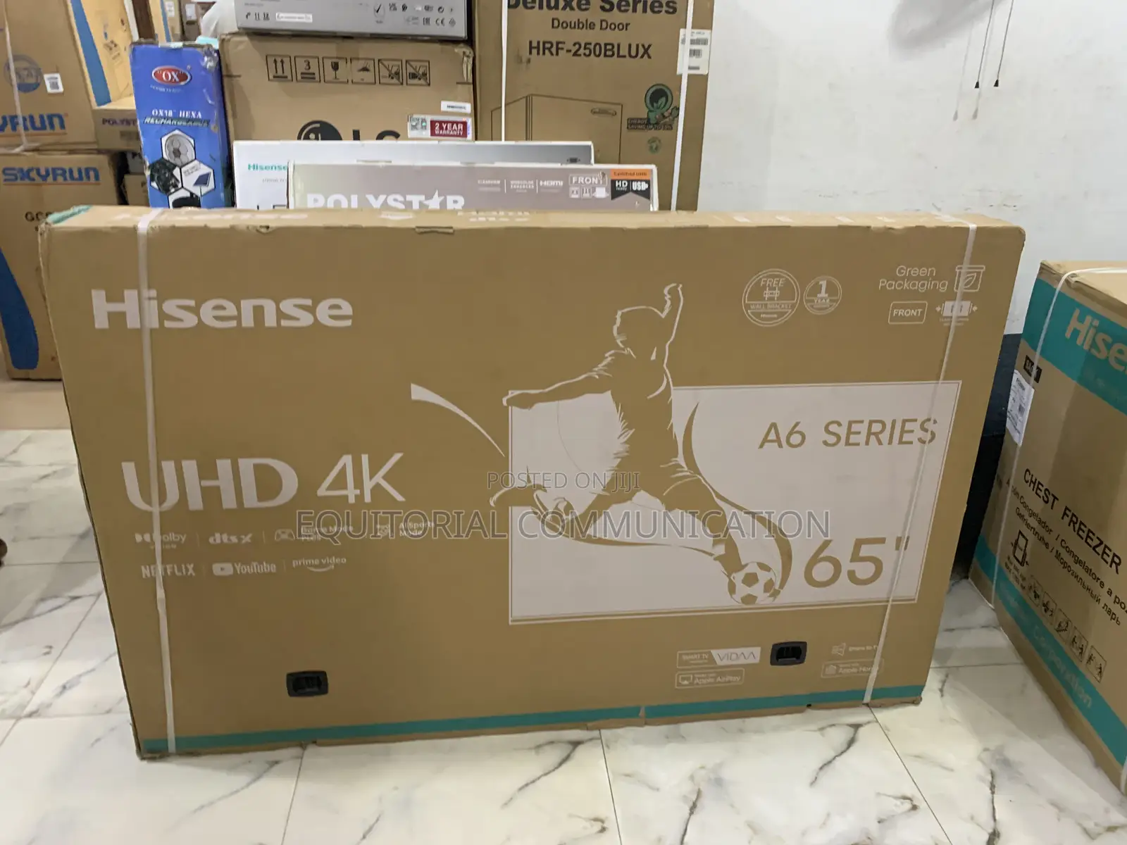 Hisense 65" A6h Series Uhd Smart Tv
