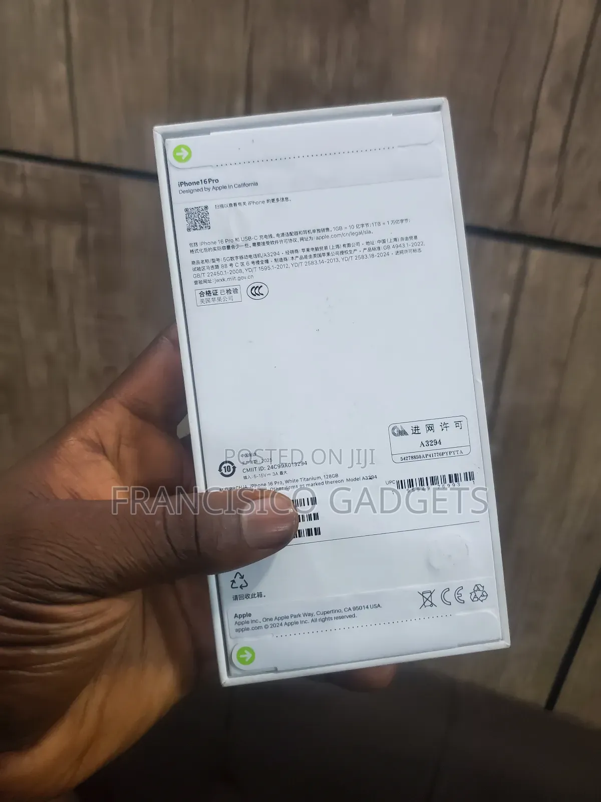 New Apple iPhone 16 Pro 256 GB Silver