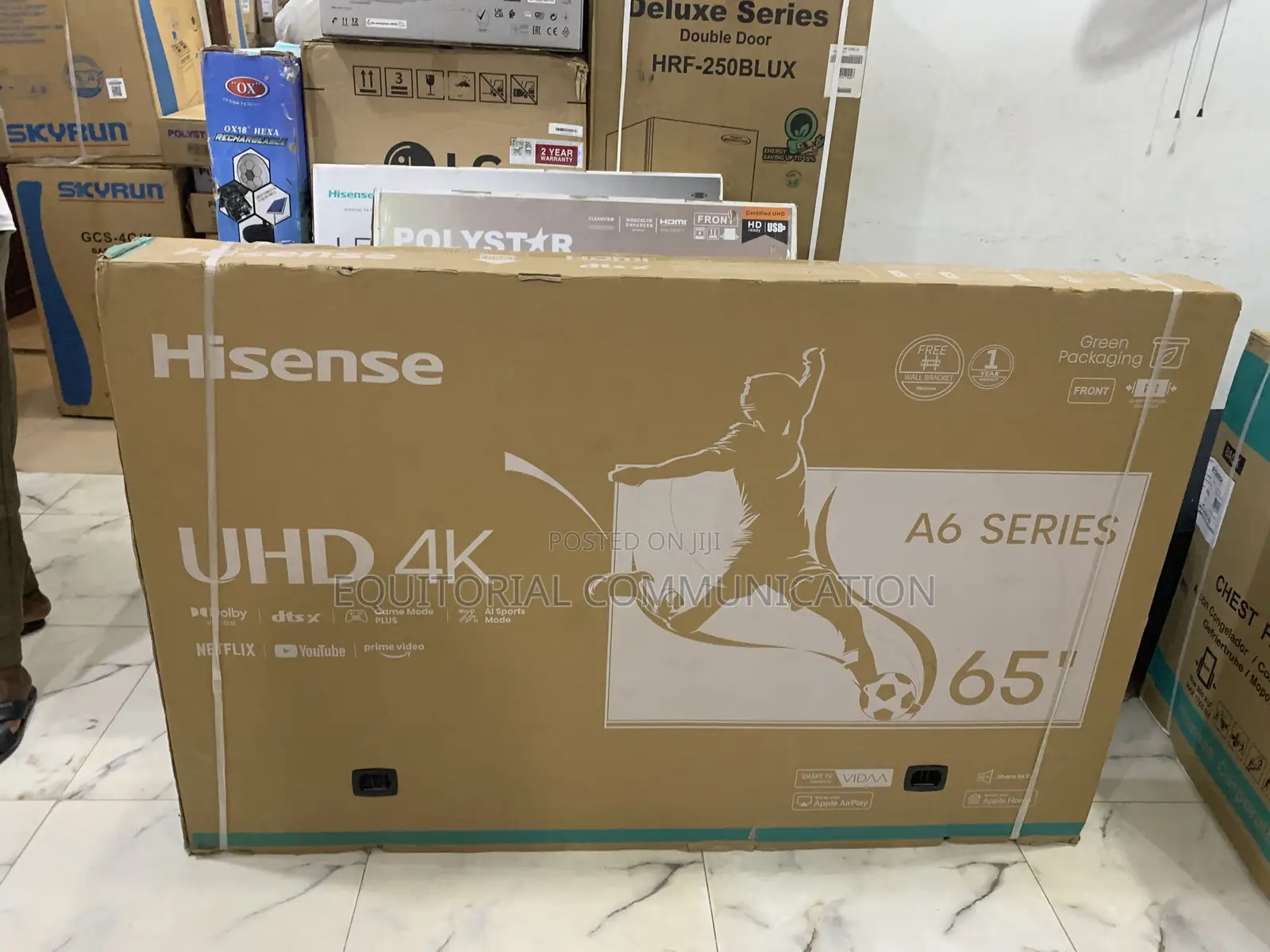 Hisense 65inch Uhd Smart Led Televisition