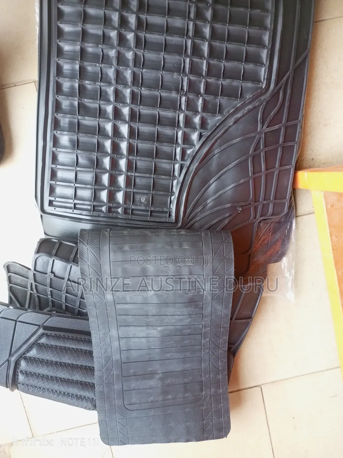All Weather Rubber Car Floor Mat, for Audi