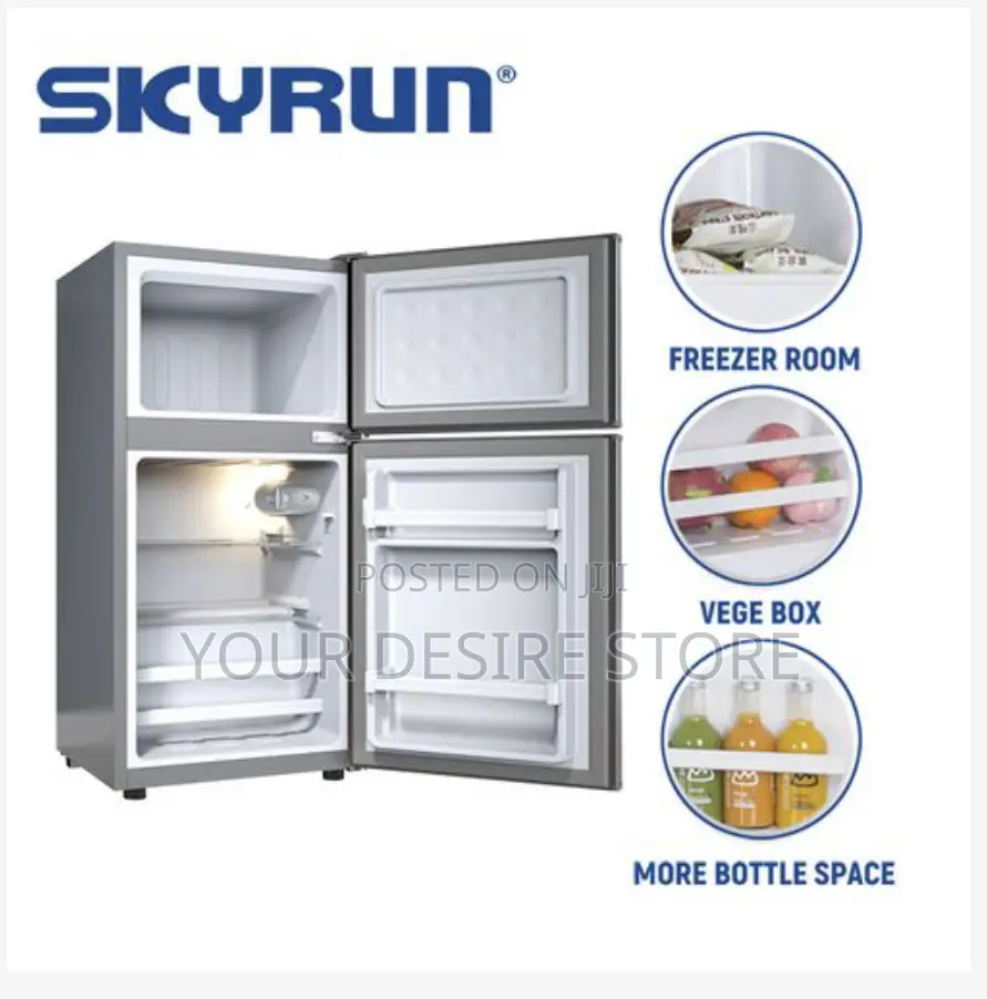 Skyrun 70 Litres Double Door Top Mount Fridge