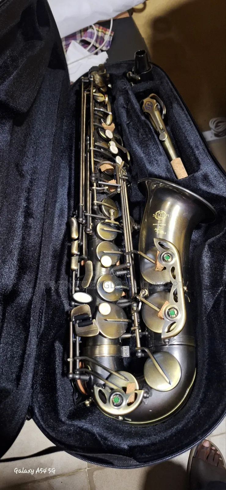 Selmer Bronze Altosaxophone