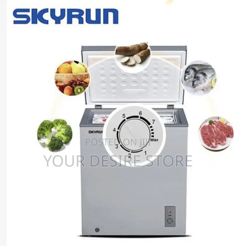 Skyrun 145l Chest Freezer (Bd-145a) - Grey