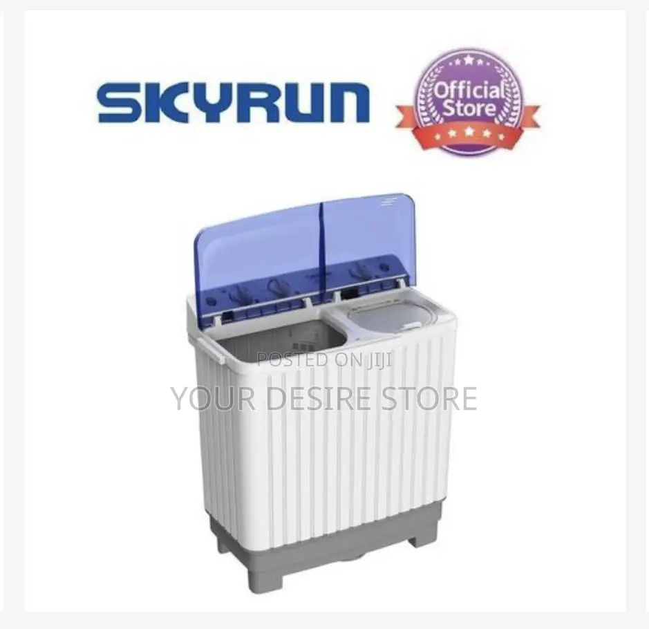 Skyrun 6kg Twin Tub Semi-Automatic Washing Machine