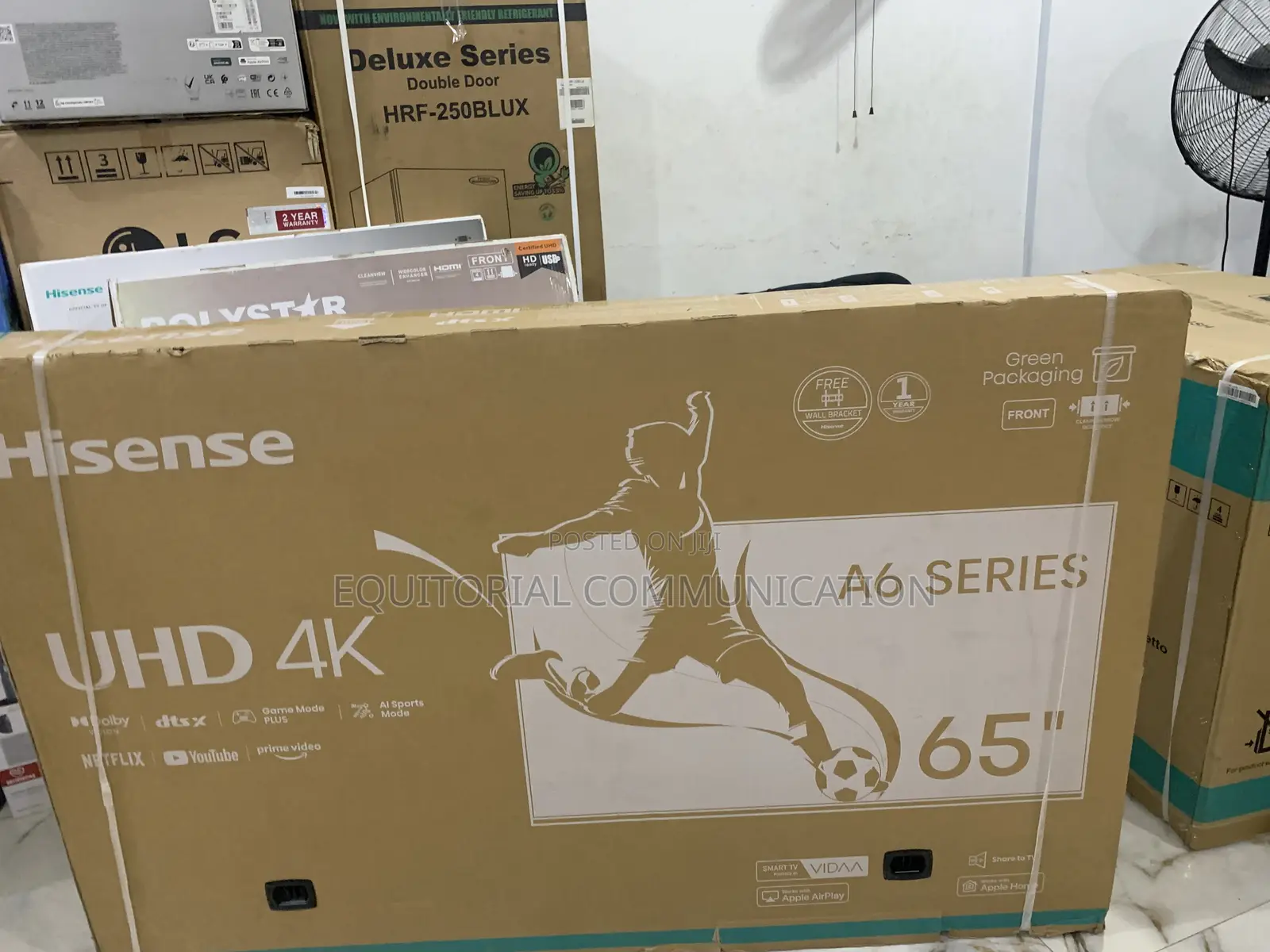 Hisense Led Tv 65inch Uhd Smart Tv 65a6h