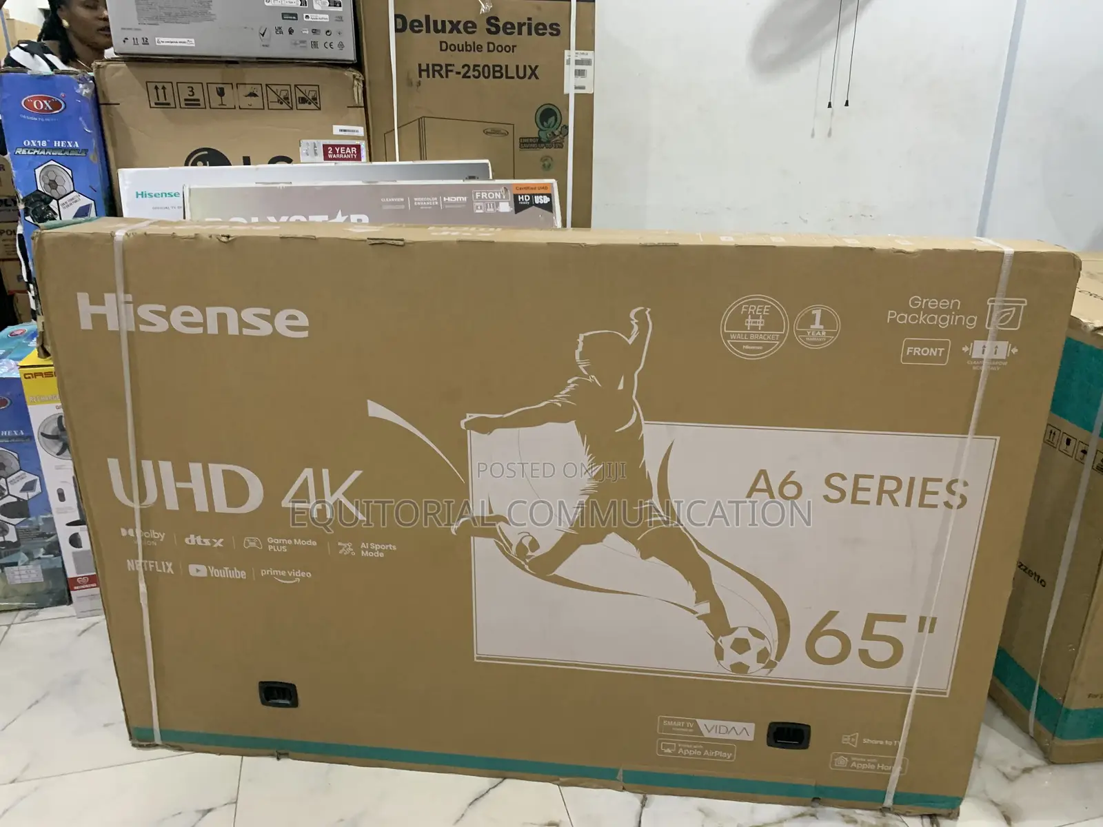 Hisense 65" Uhd Smart Tv (65a6h)