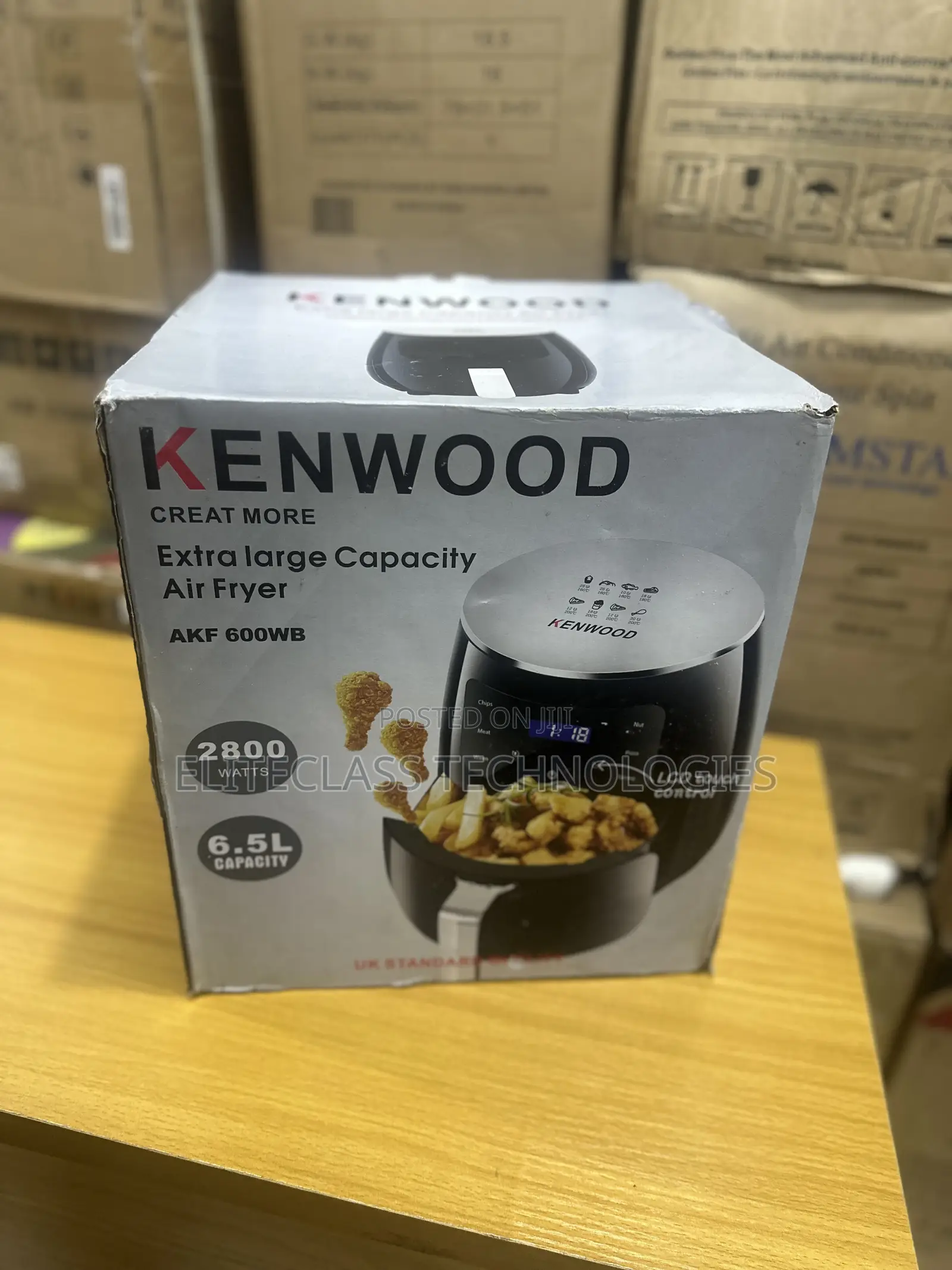 Kenwood Primecrisp 6.5l Extra Large Capacity Air Fryer