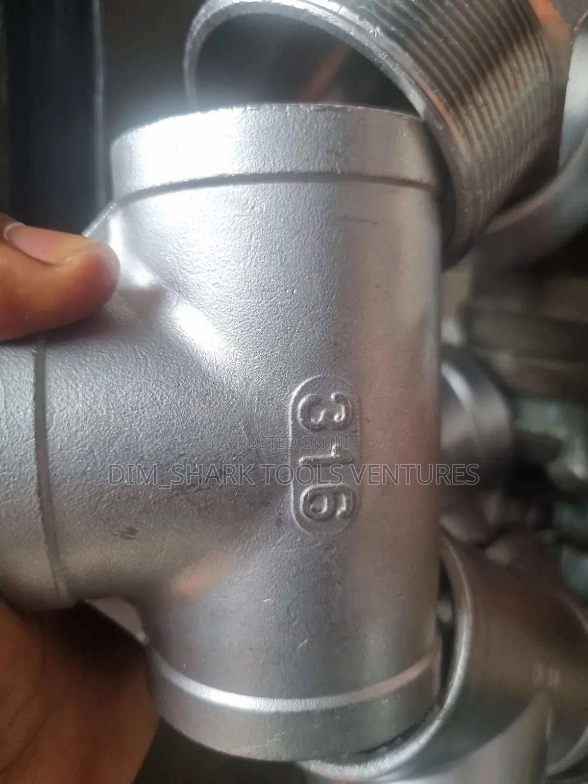 2" Stainless Steel Equal Tee Pipe Fitting(316)