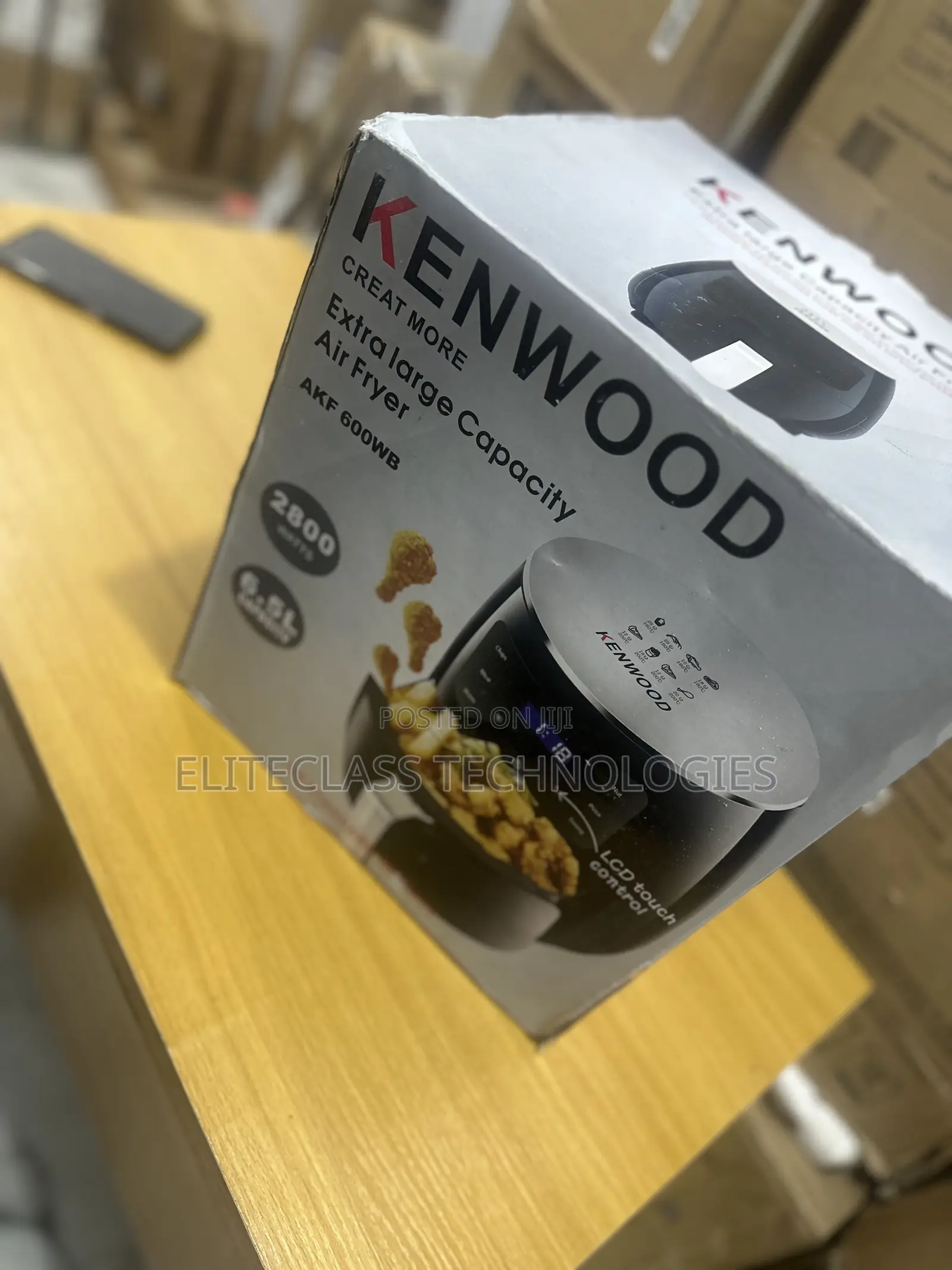 Kenwood Prestigefry 2800watts Air Fryer 6.5l