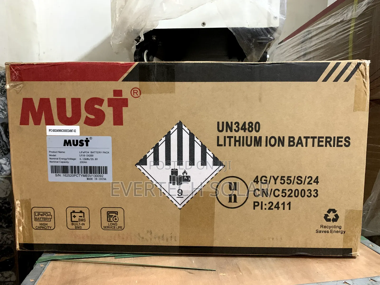 Mu$T 5kwhs Lithium Ion 🔋24 Battery