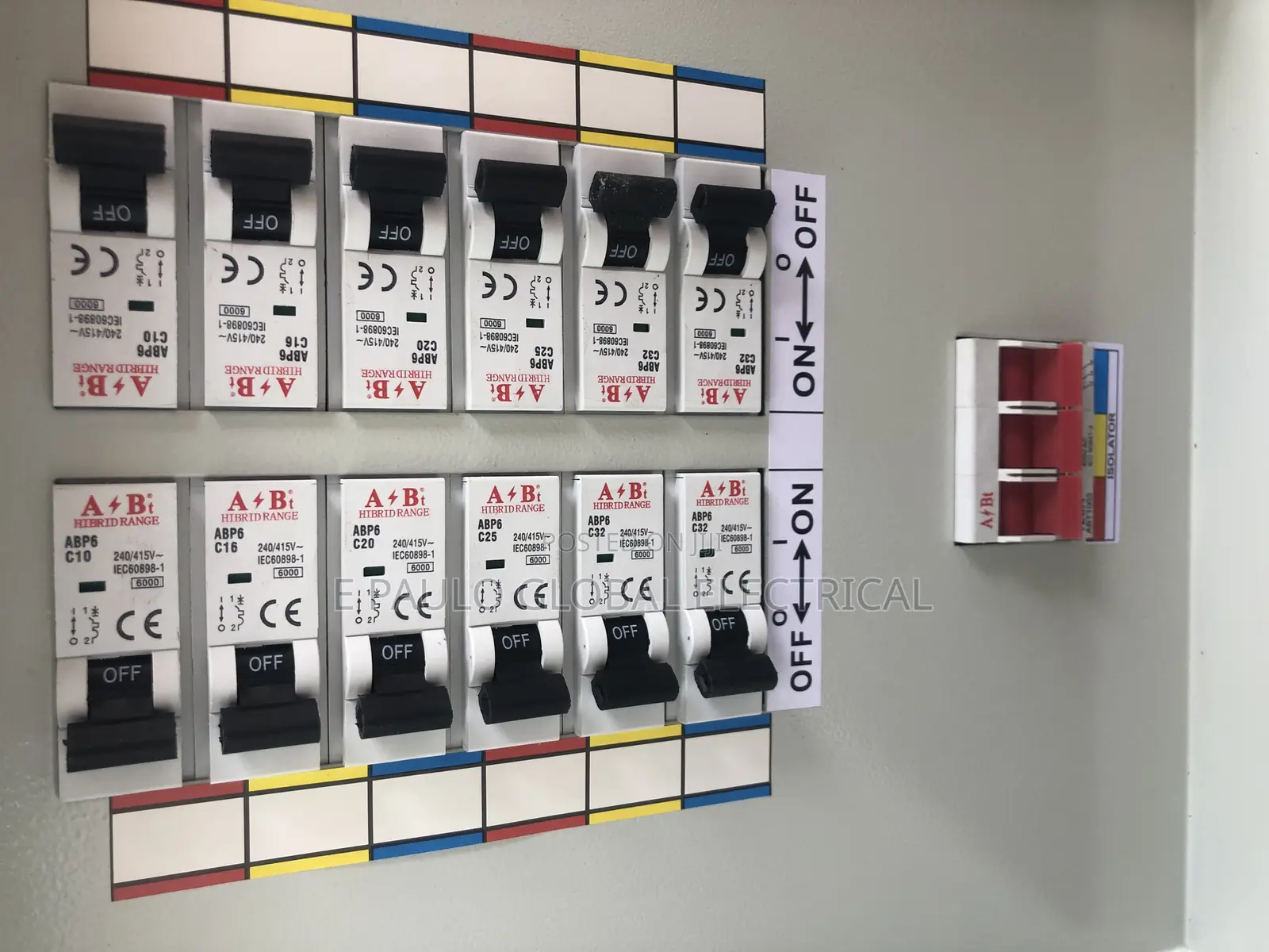 12ways 3phase Distribution Borad