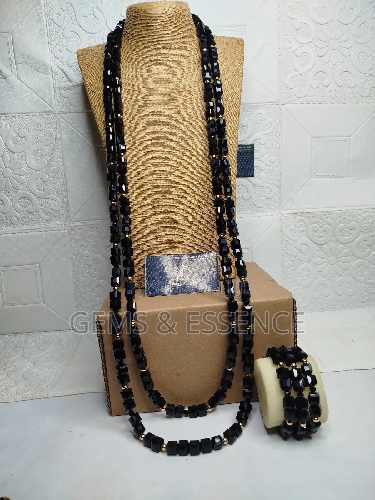 Cube Crystal Necklace