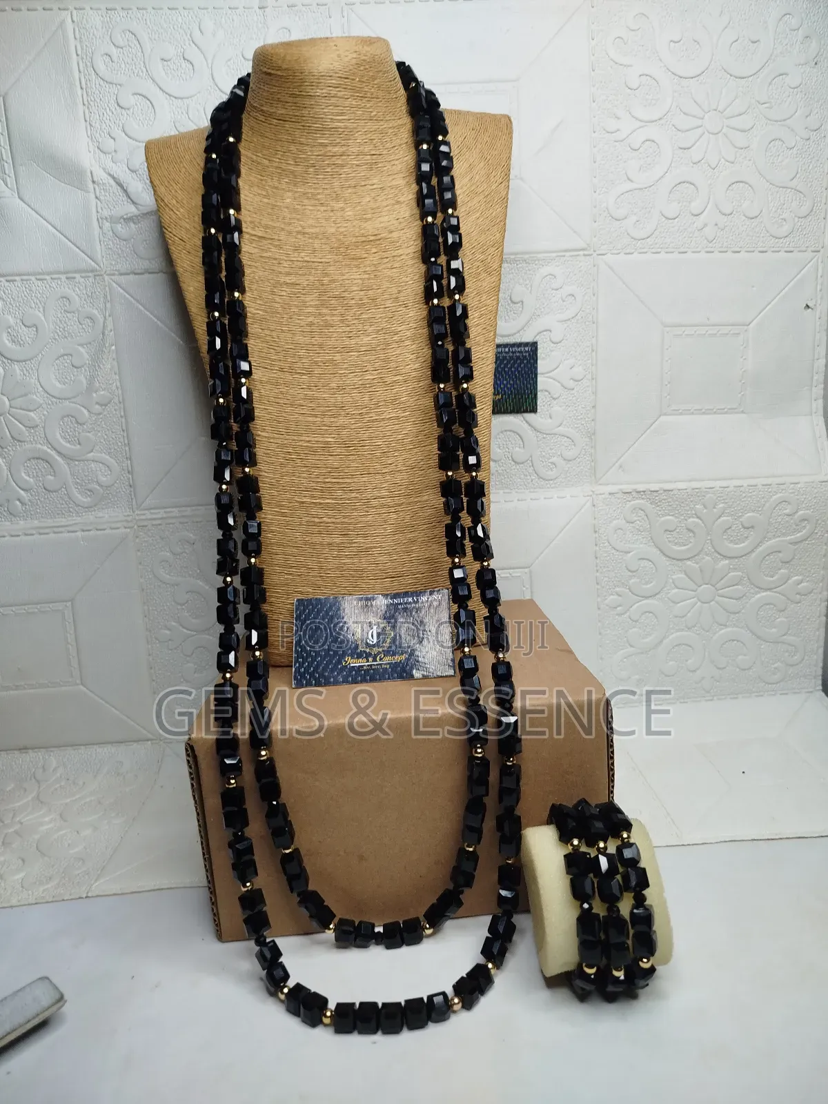 Cube Crystal Necklace