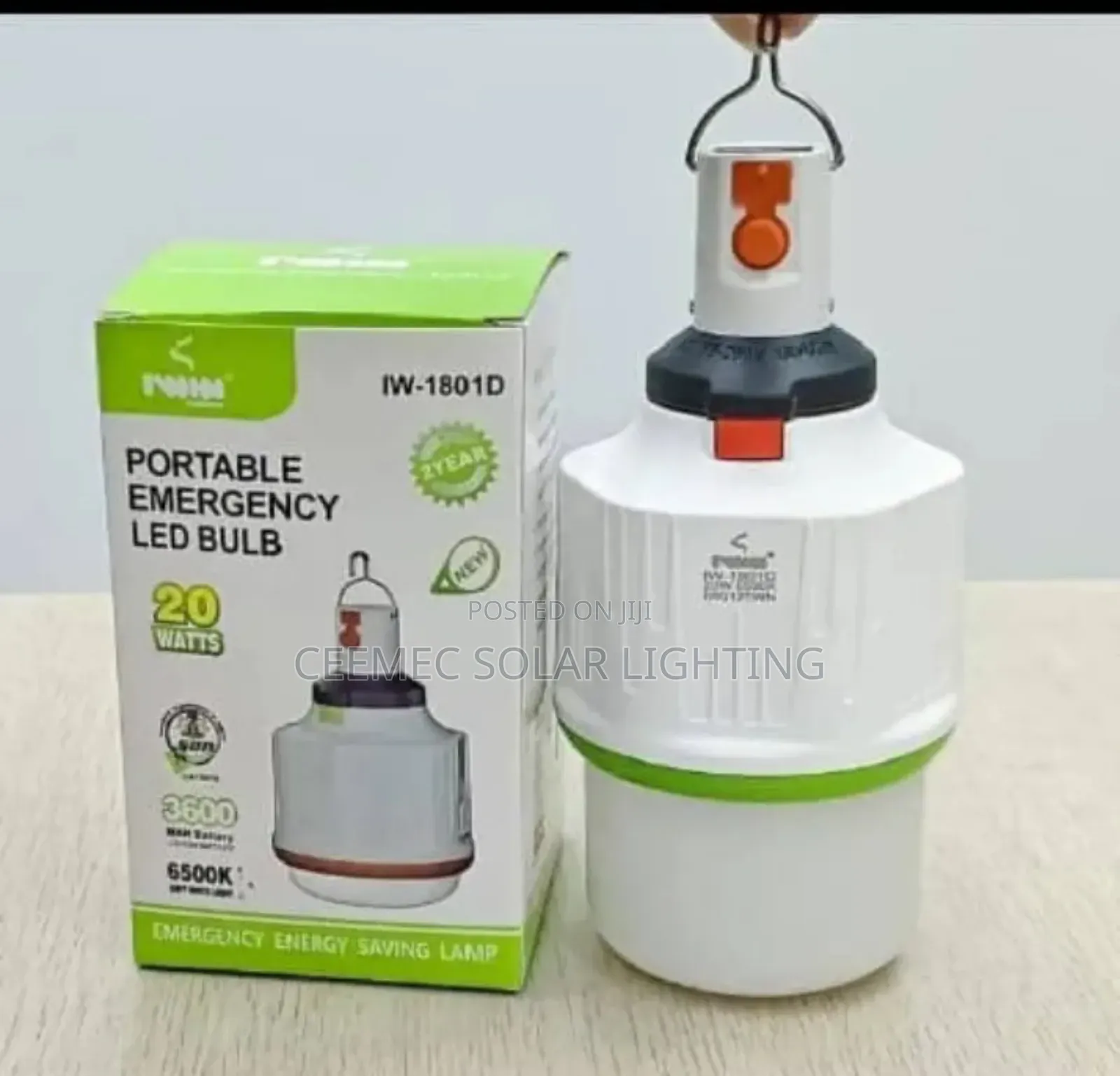 Portable Emergency Led Bulb