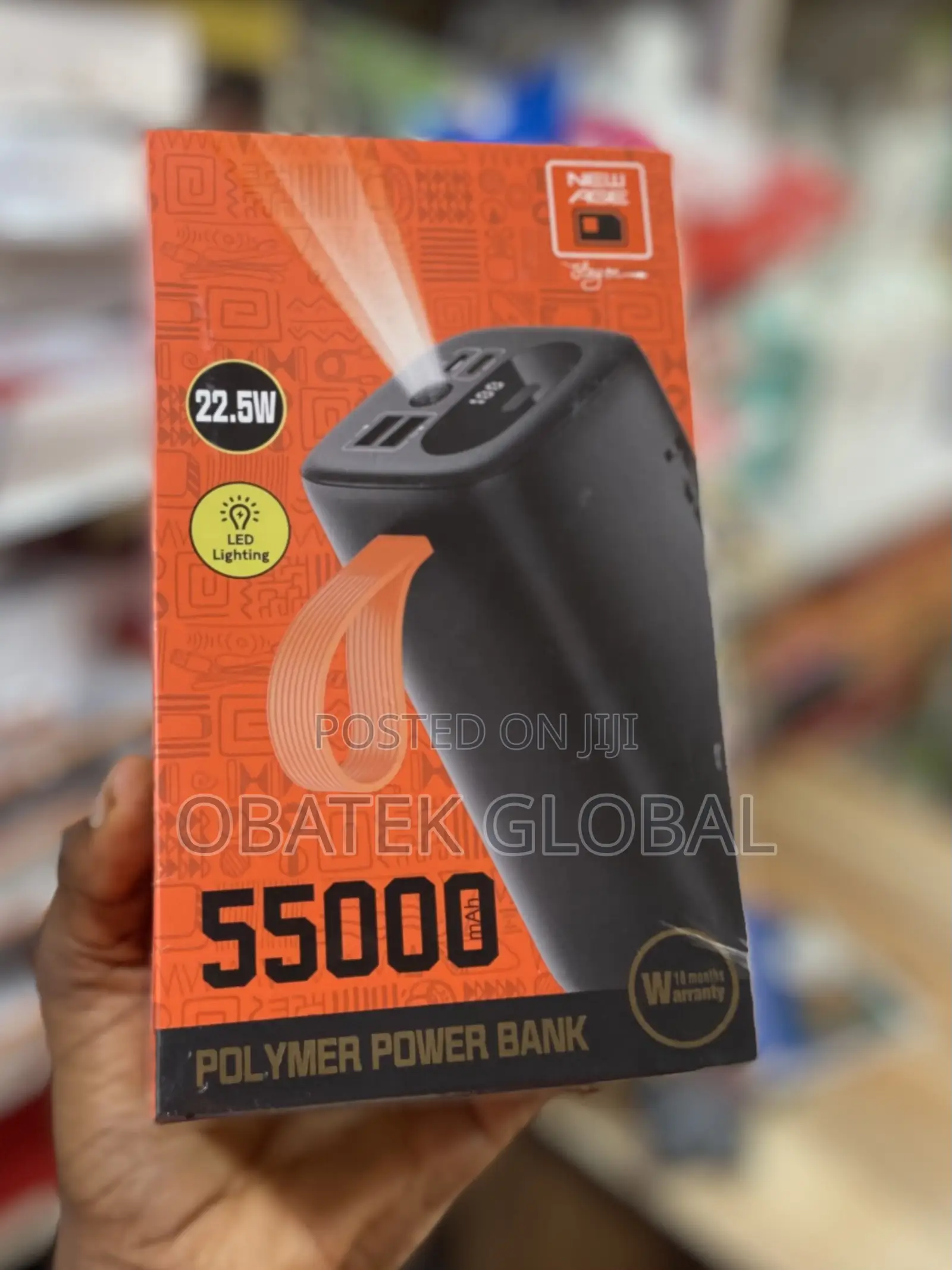 55kmah Newage Powerbank